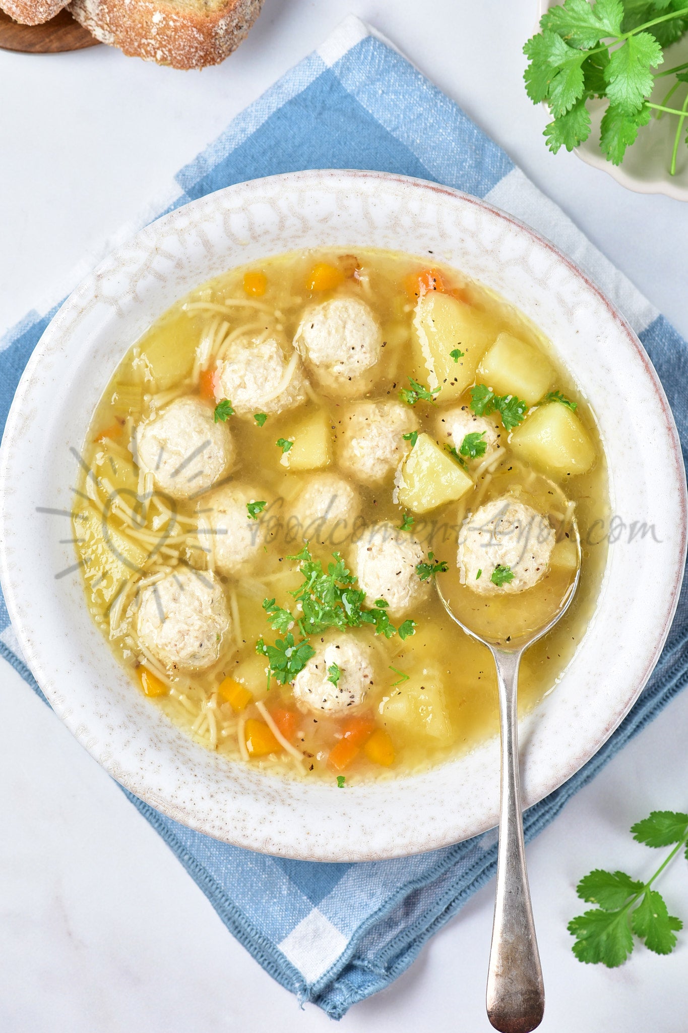 Chicken Meatball Soup - Set 1 of 5