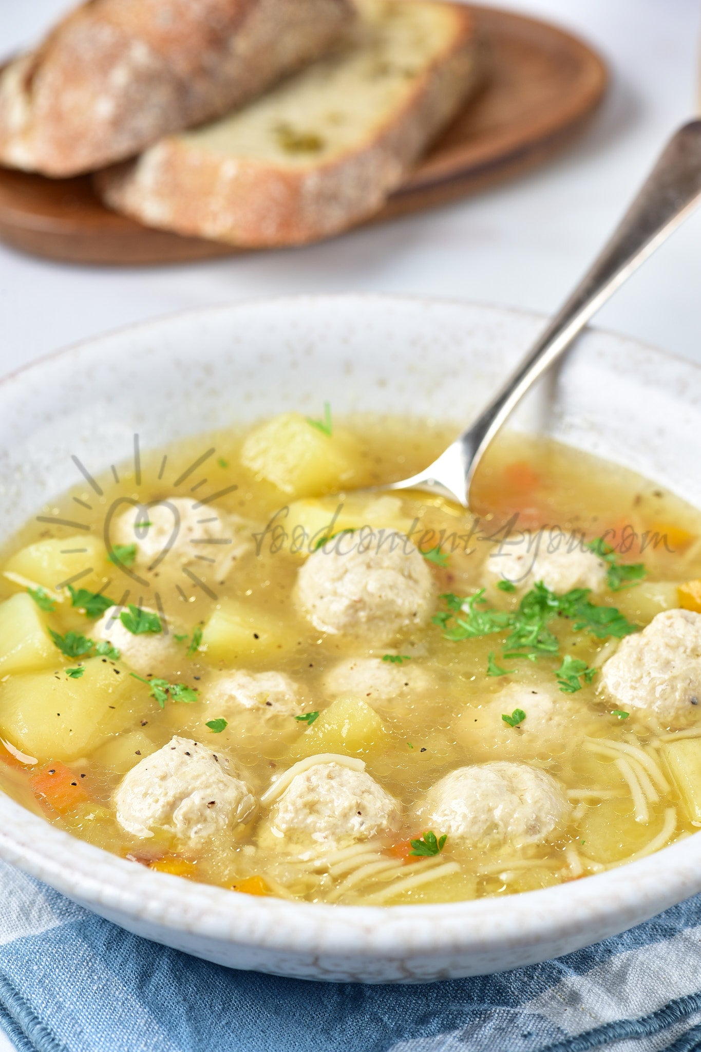 Chicken Meatball Soup - Set 1 of 5