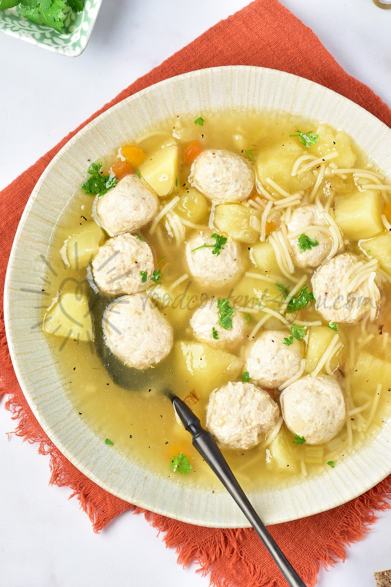 Chicken Meatball Soup - Set 2 of 5