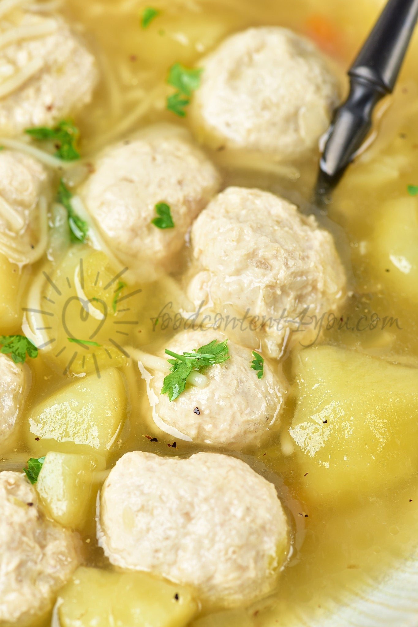 Chicken Meatball Soup - Set 2 of 5