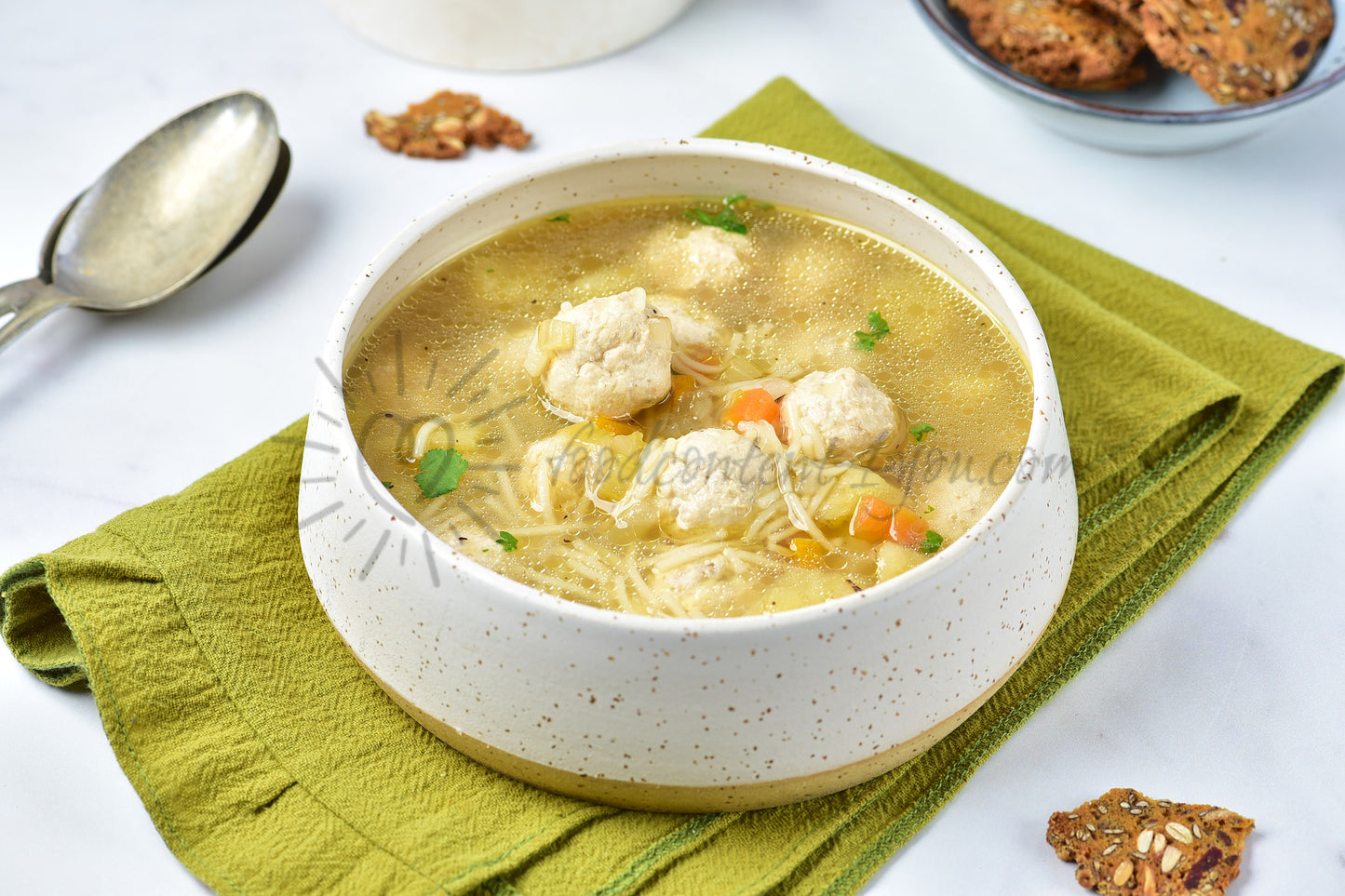 Chicken Meatball Soup - Set 3 of 5