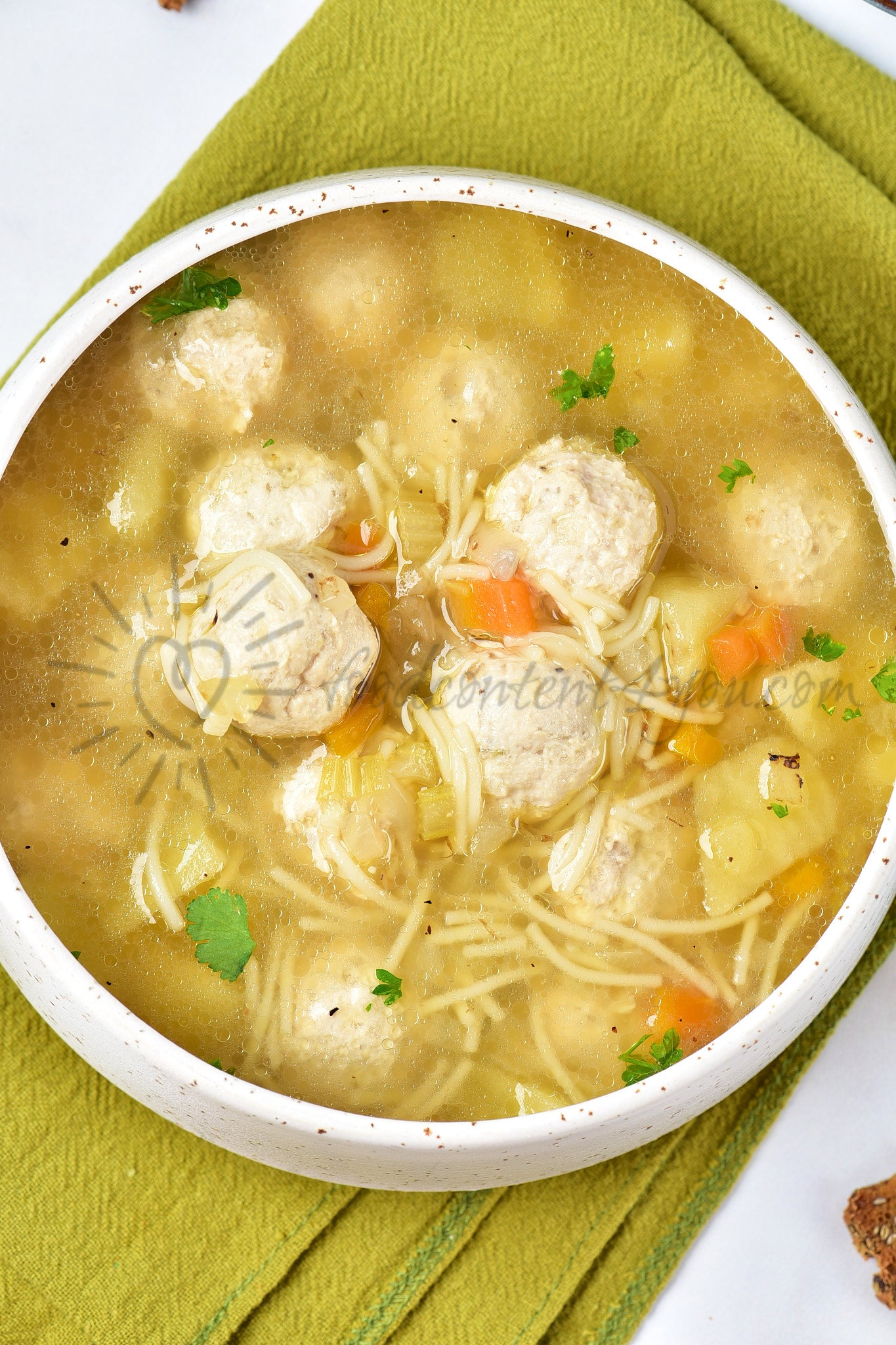 Chicken Meatball Soup - Set 3 of 5