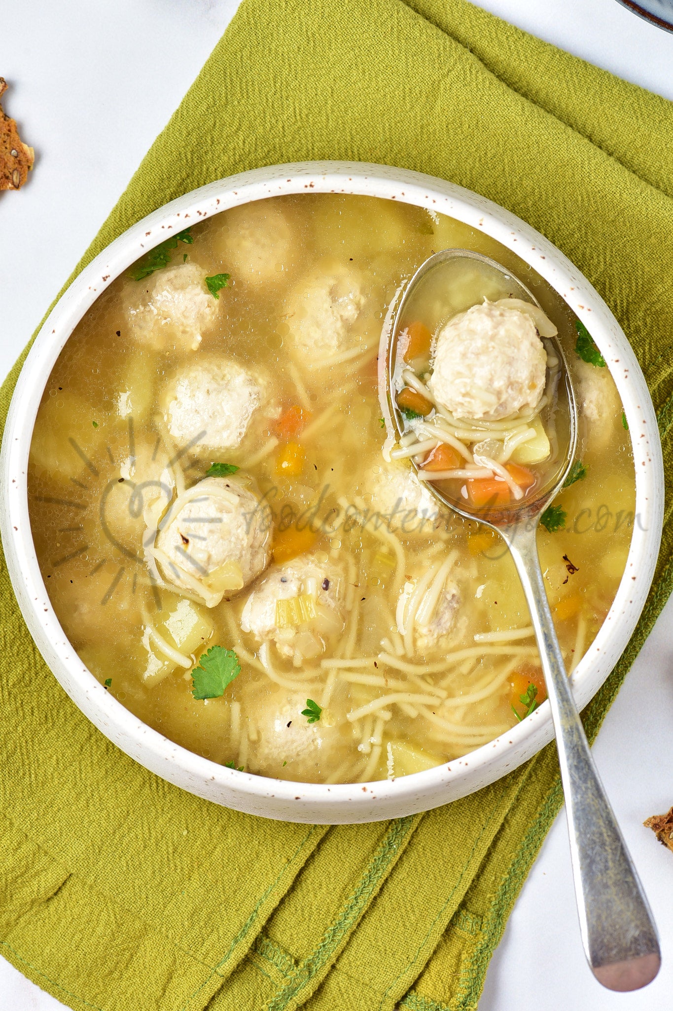 Chicken Meatball Soup - Set 3 of 5
