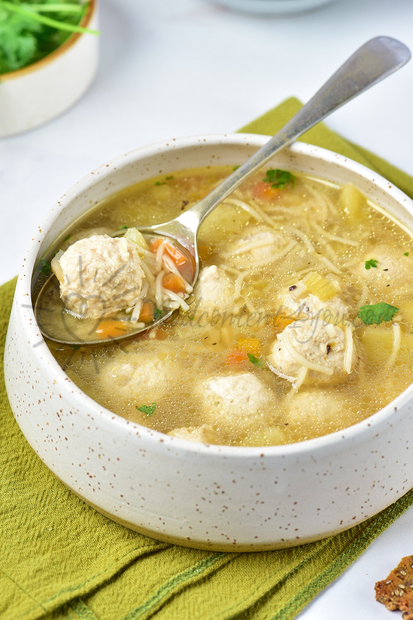 Chicken Meatball Soup - Set 3 of 5