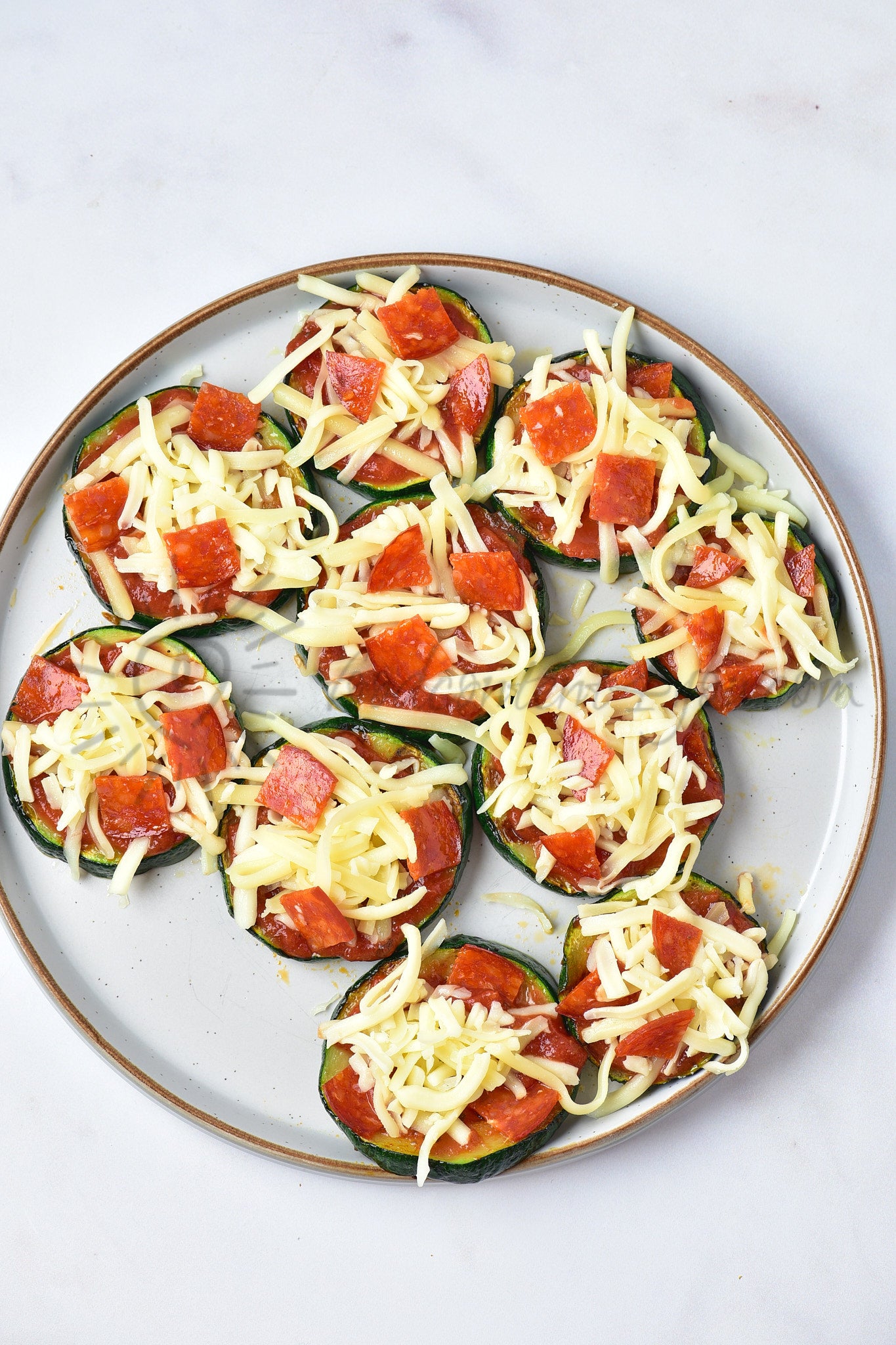 Zucchini Pizza Bites - Set 4 of 5