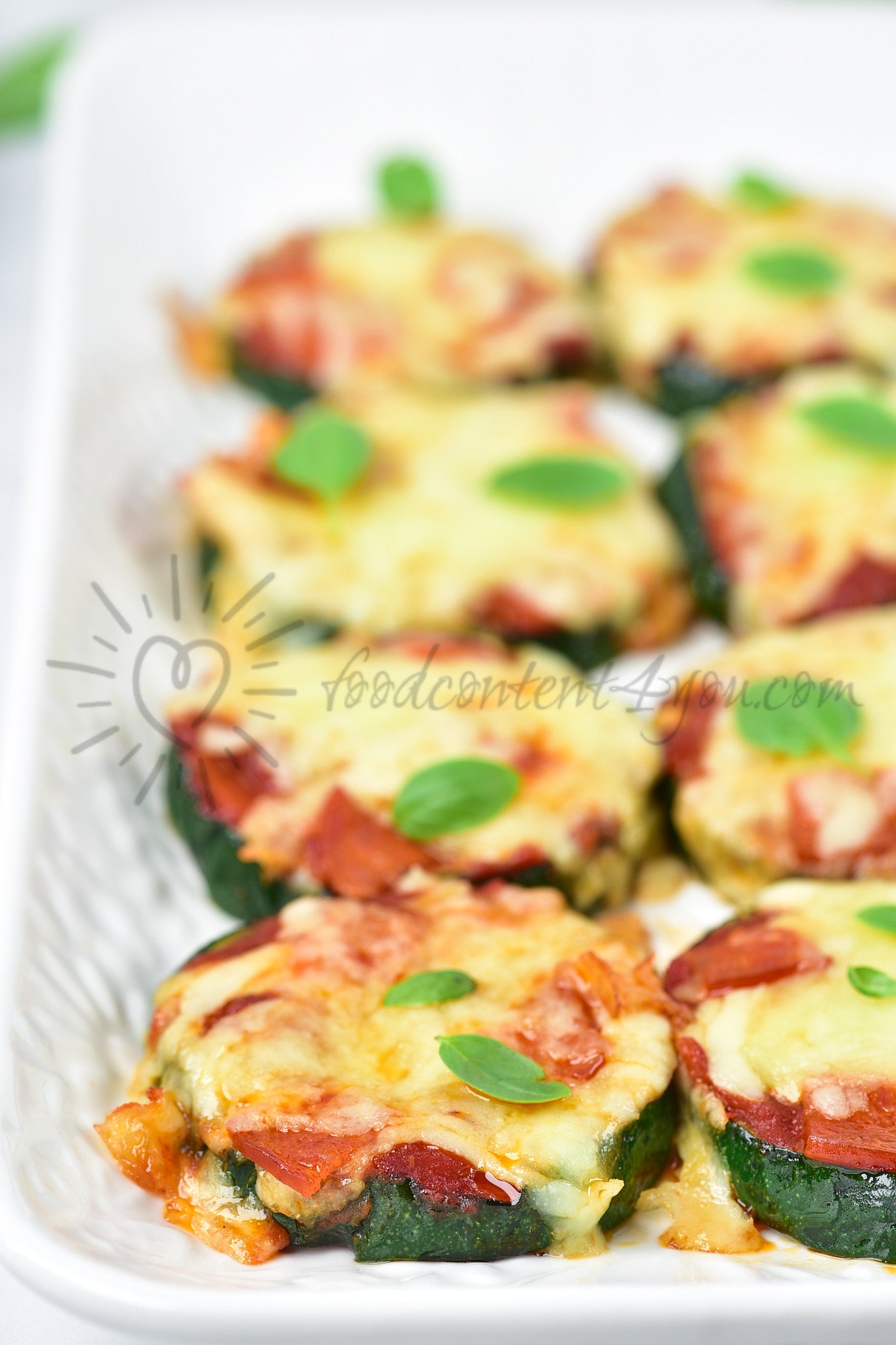 Zucchini Pizza Bites - Set 1 of 5