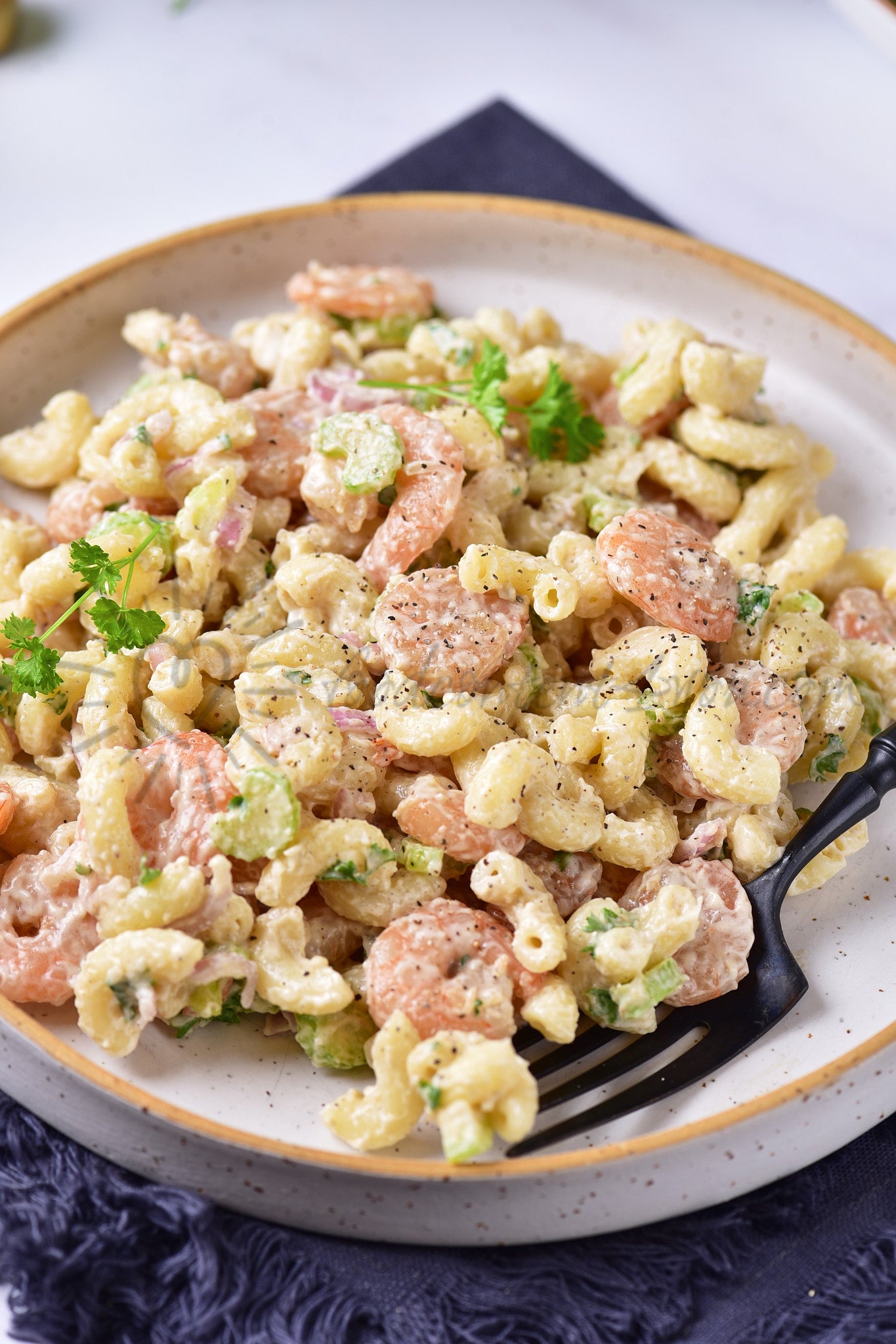 Shrimp Pasta Salad - Set 4 of 5