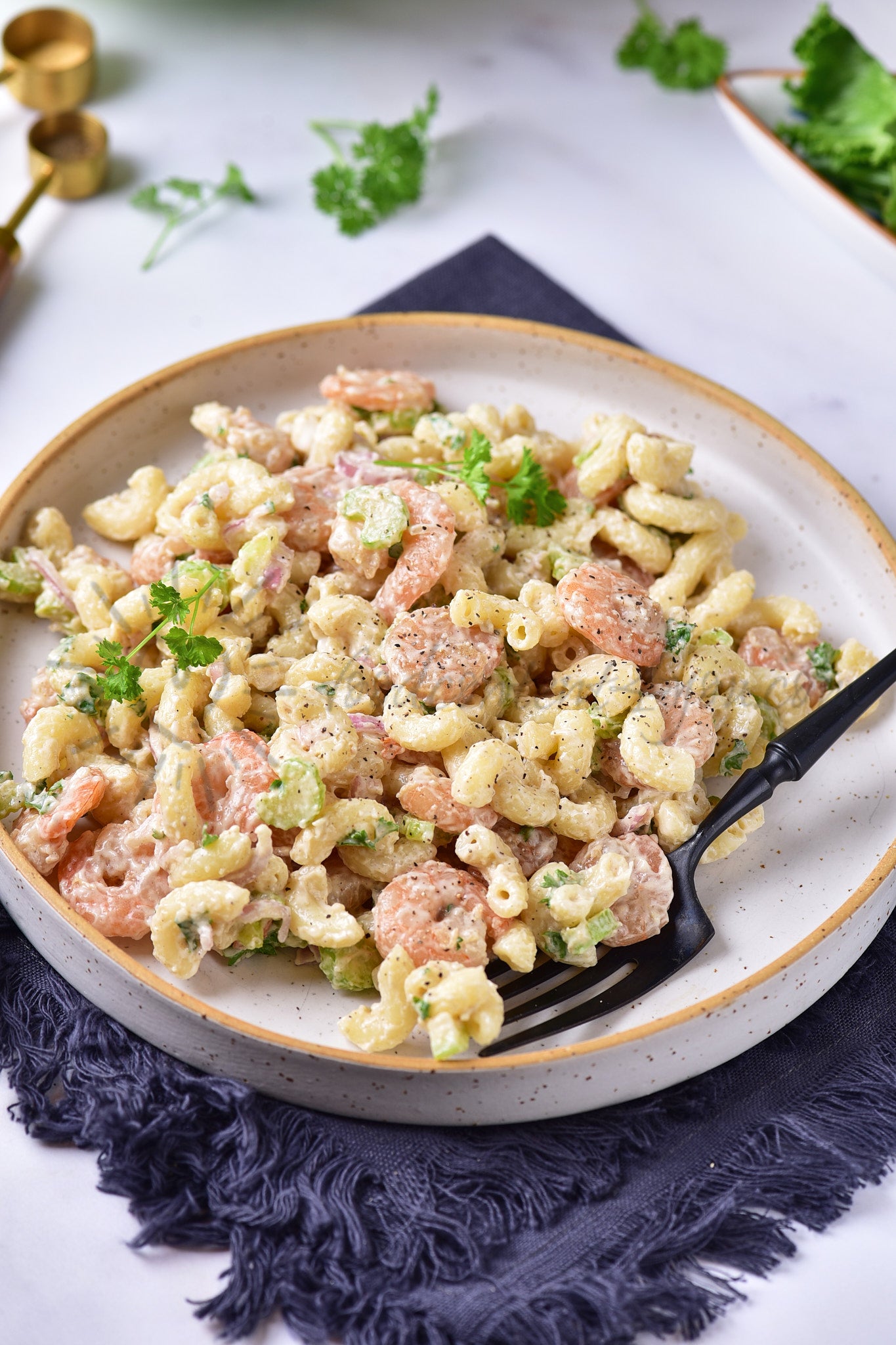 Shrimp Pasta Salad - Set 4 of 5