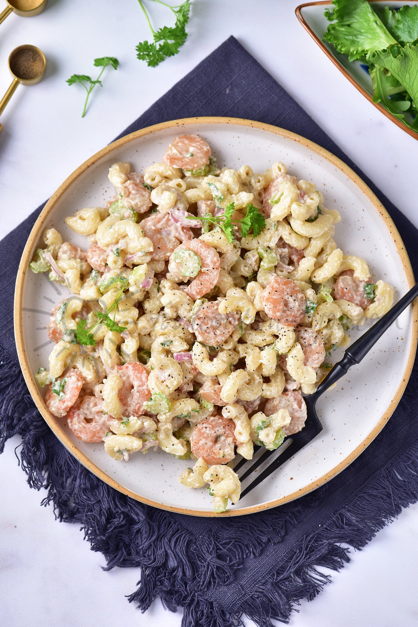 Shrimp Pasta Salad - Set 4 of 5