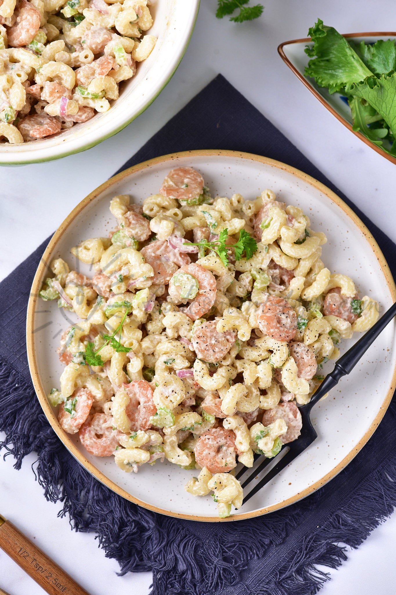 Shrimp Pasta Salad - Set 4 of 5