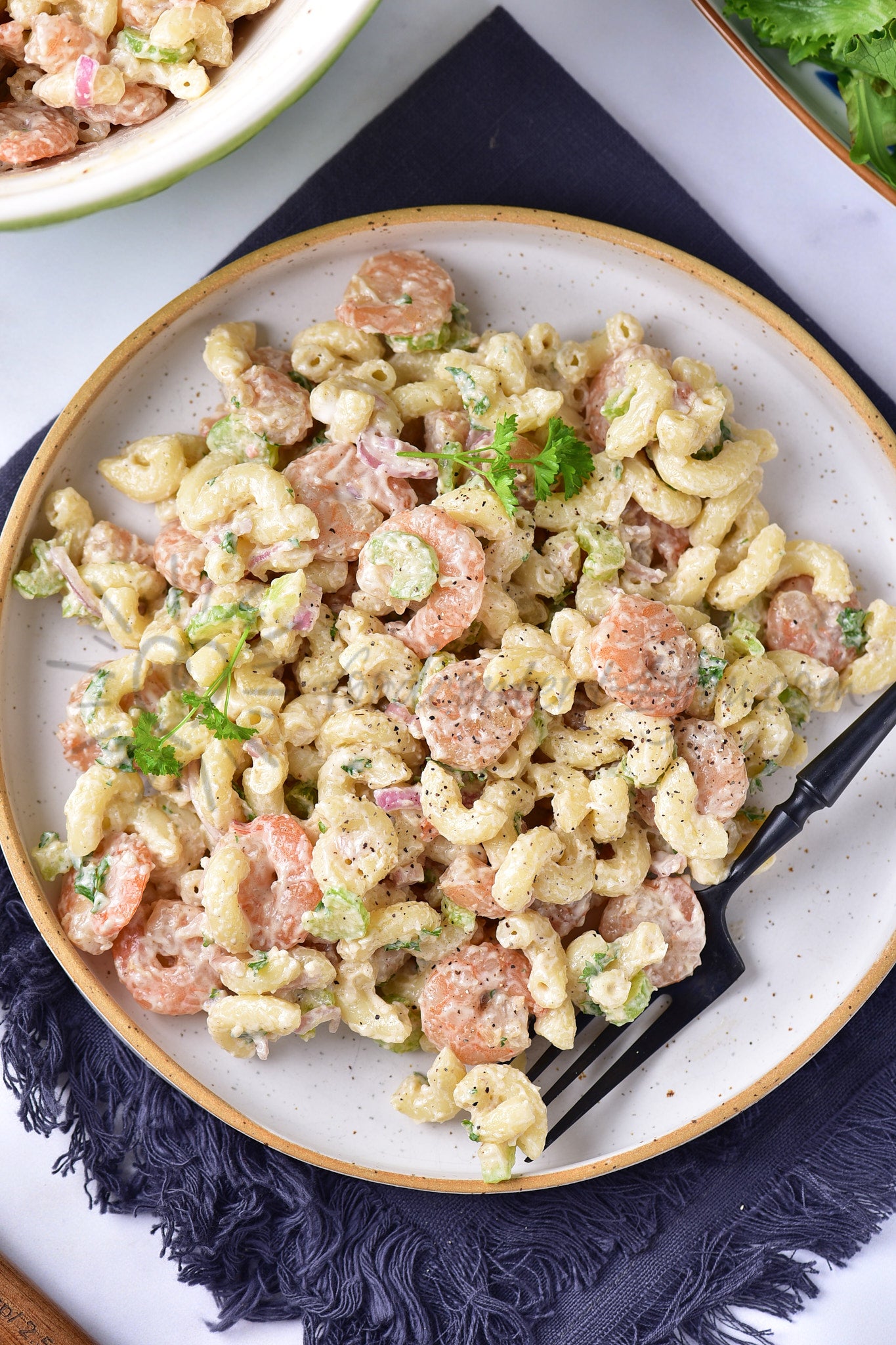 Shrimp Pasta Salad - Set 4 of 5