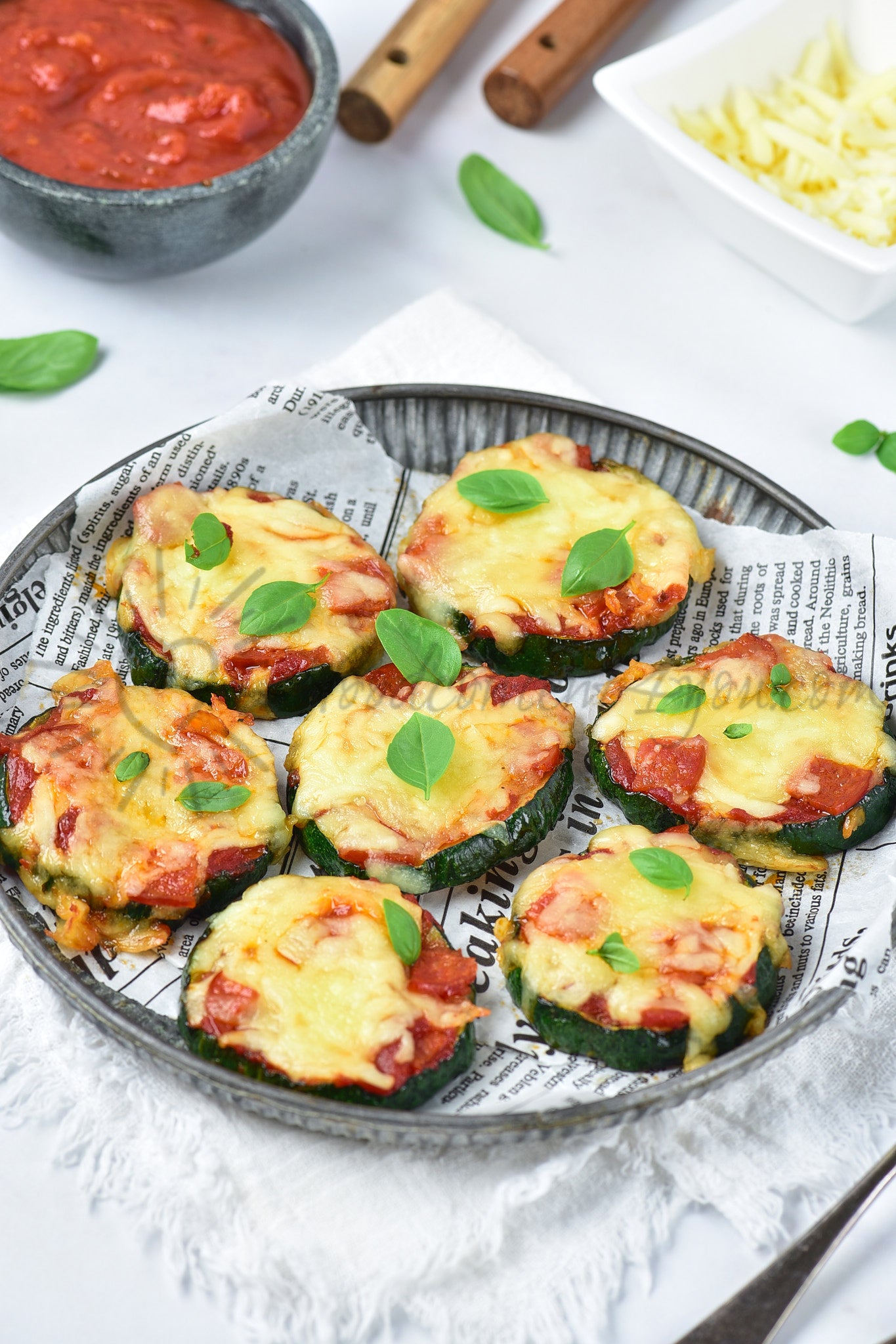 Zucchini Pizza Bites - Set 3 of 5