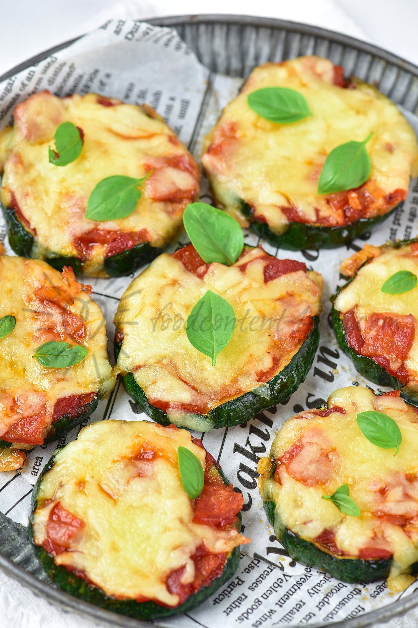 Zucchini Pizza Bites - Set 3 of 5