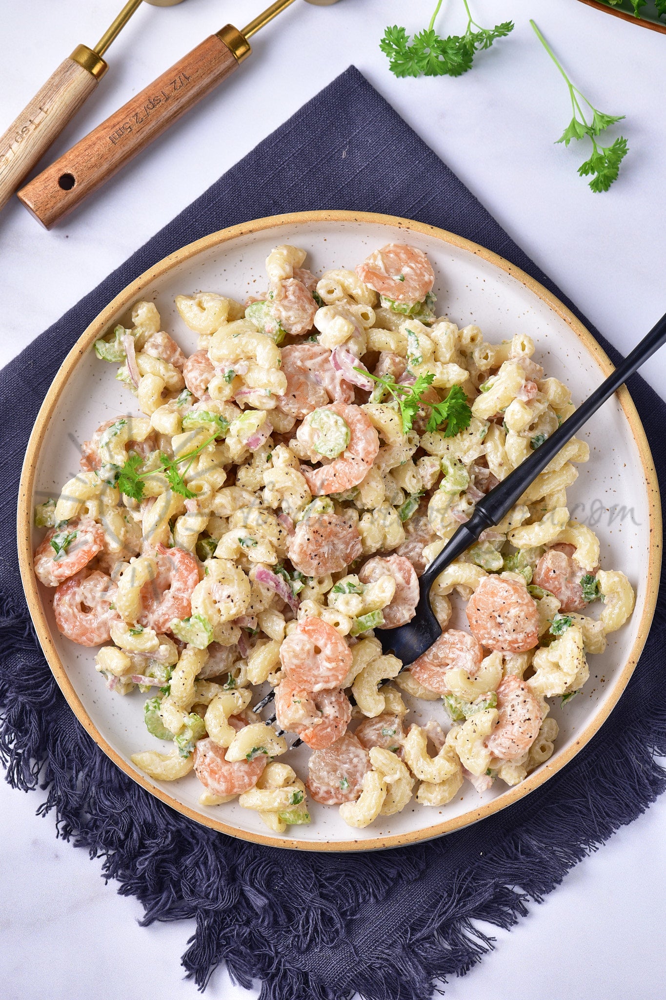 Shrimp Pasta Salad - Set 4 of 5
