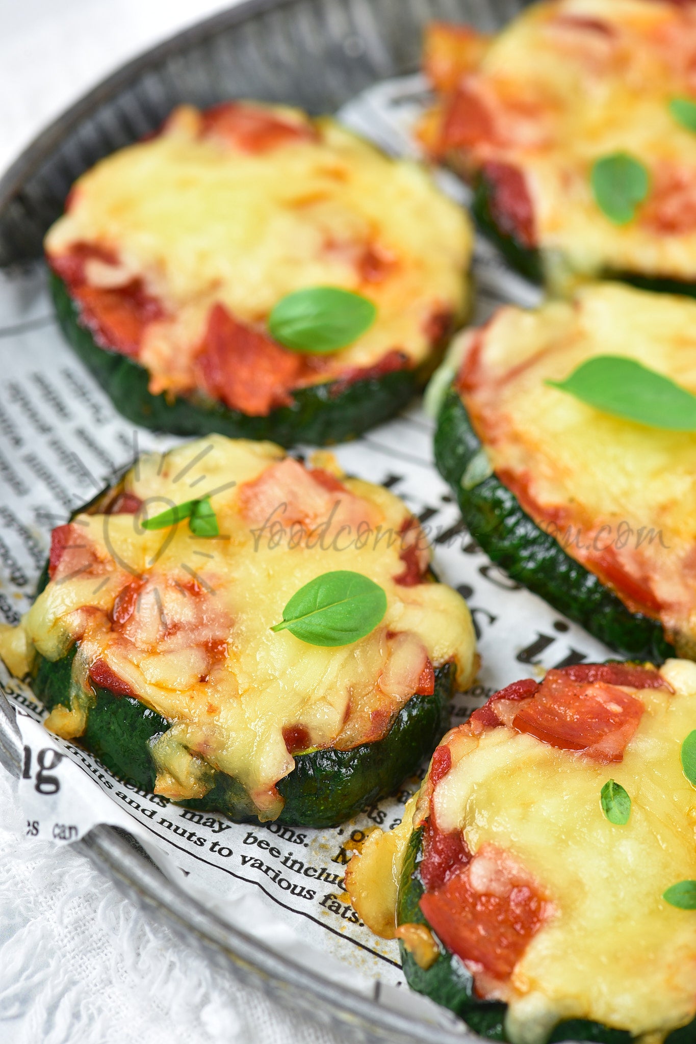 Zucchini Pizza Bites - Set 3 of 5