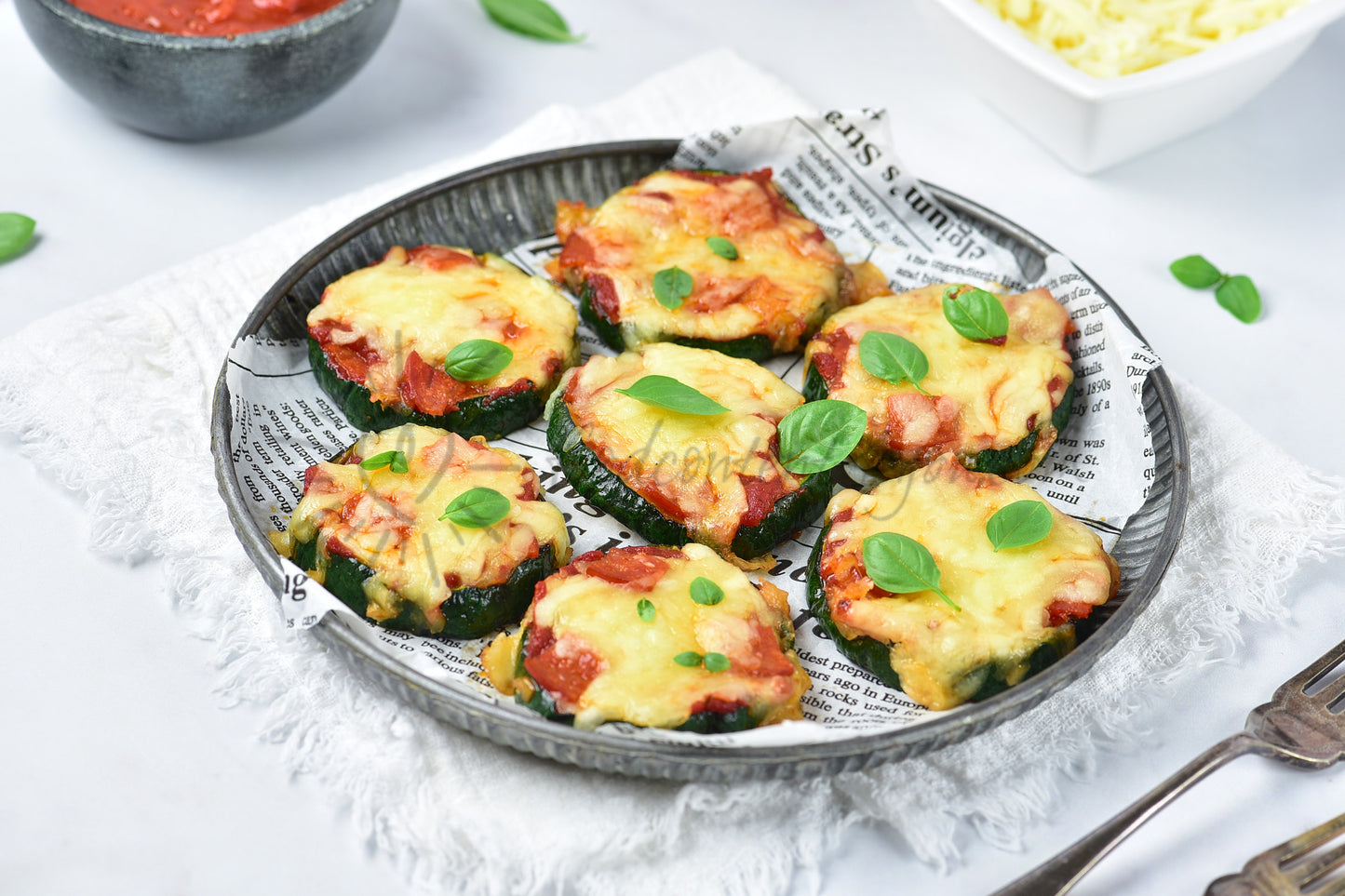 Zucchini Pizza Bites - Set 3 of 5