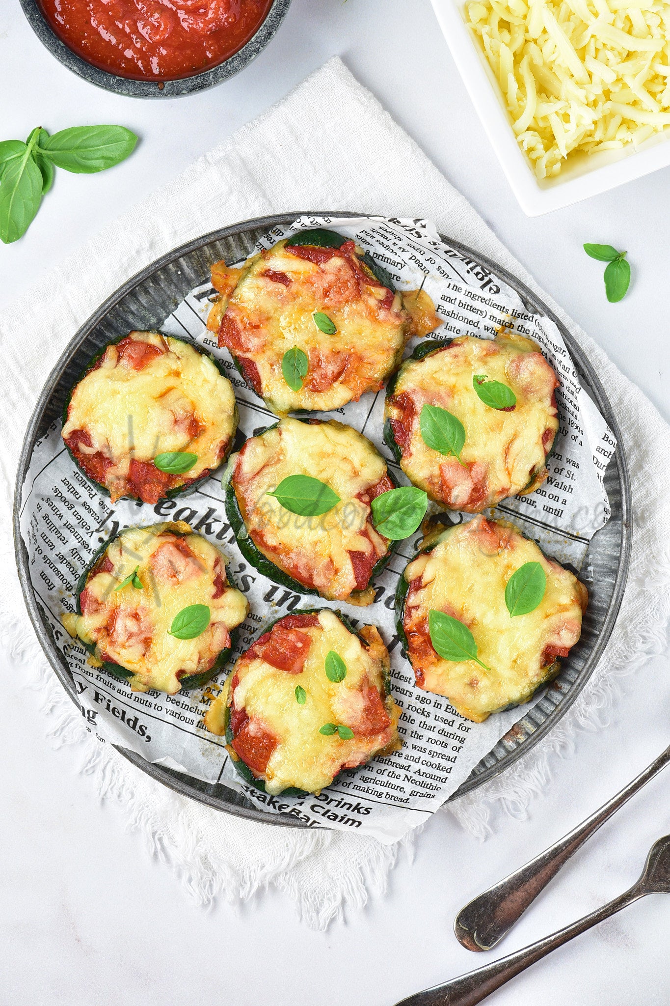 Zucchini Pizza Bites - Set 3 of 5