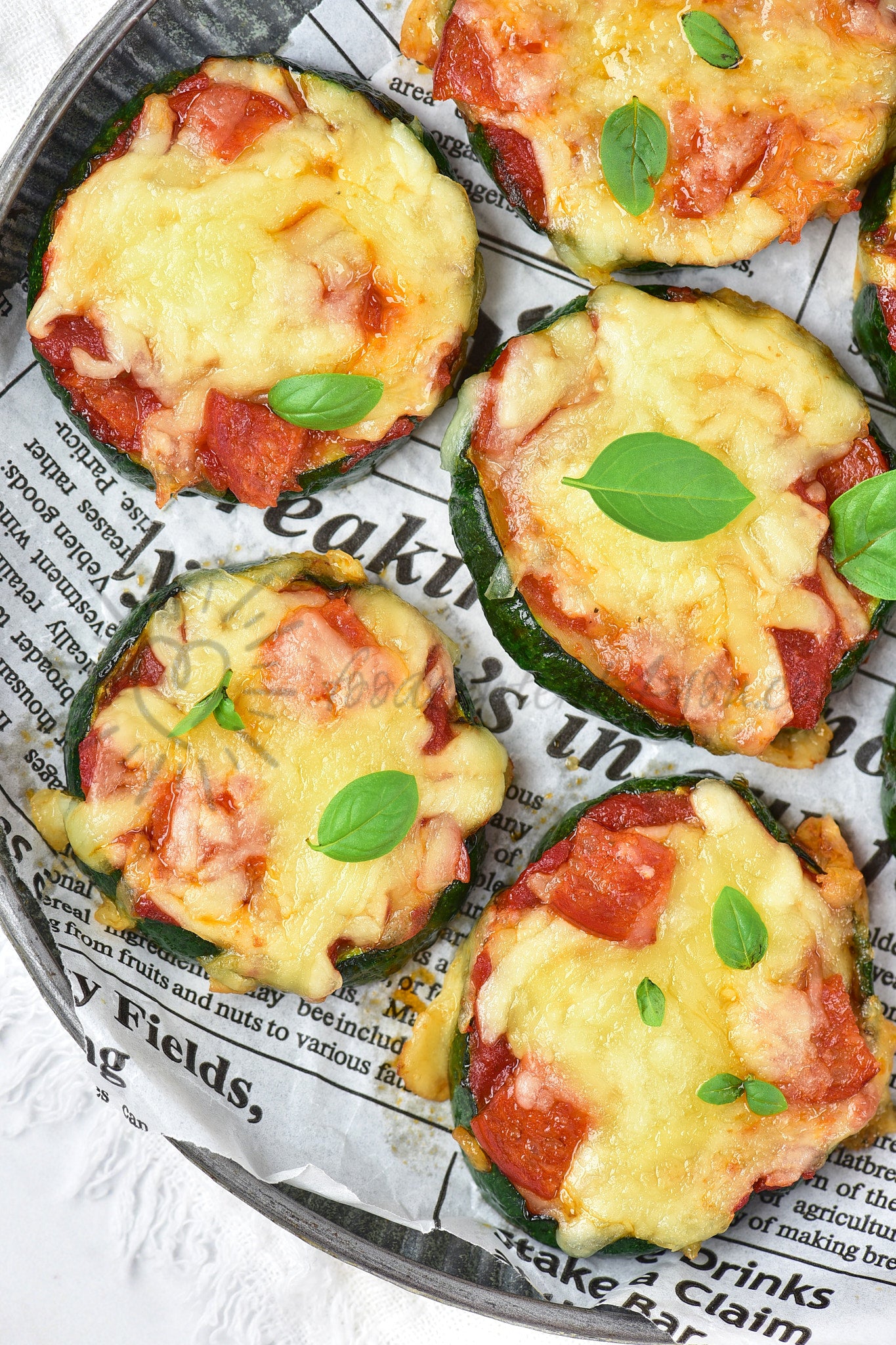 Zucchini Pizza Bites - Set 3 of 5
