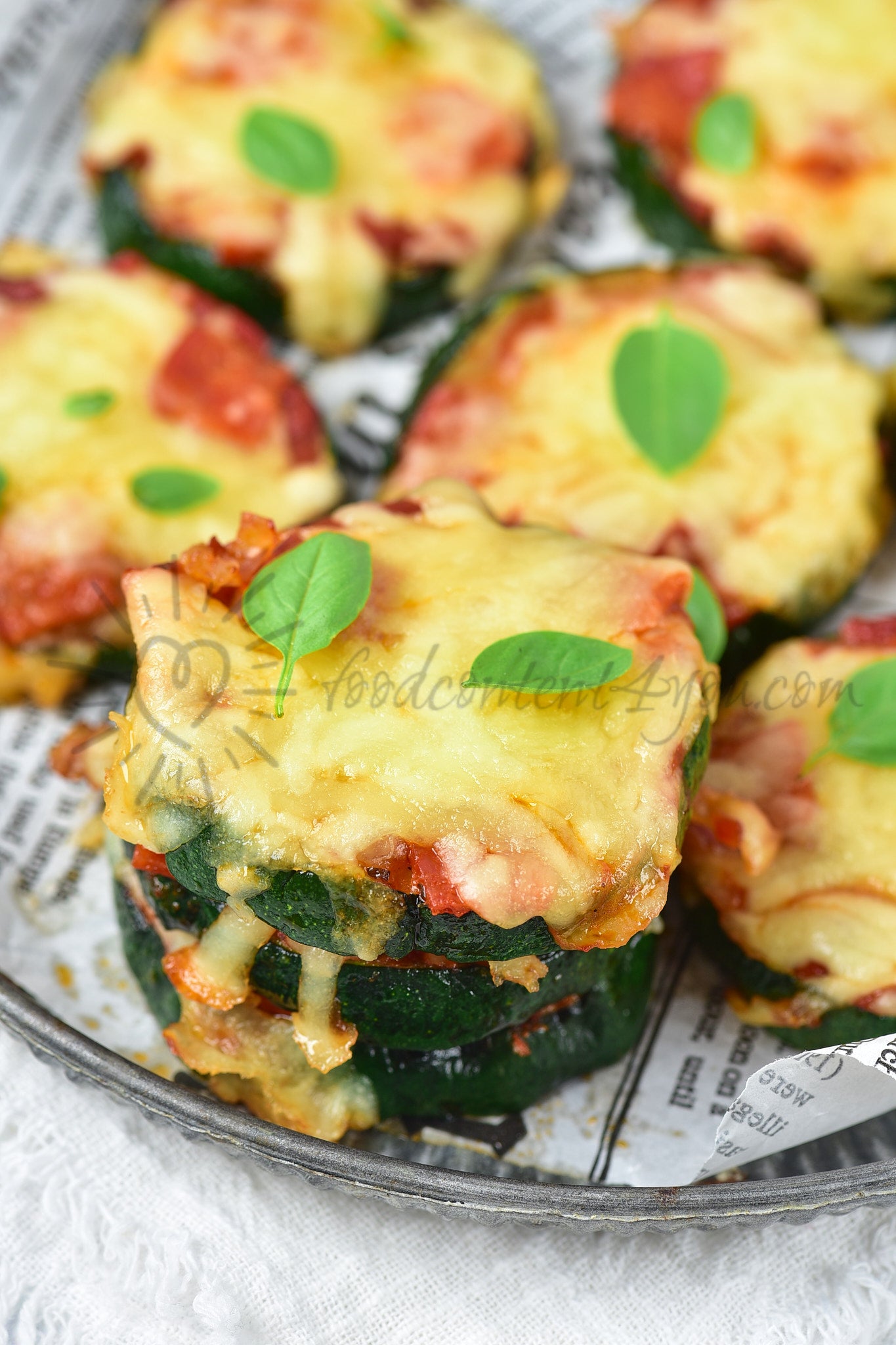 Zucchini Pizza Bites - Set 3 of 5
