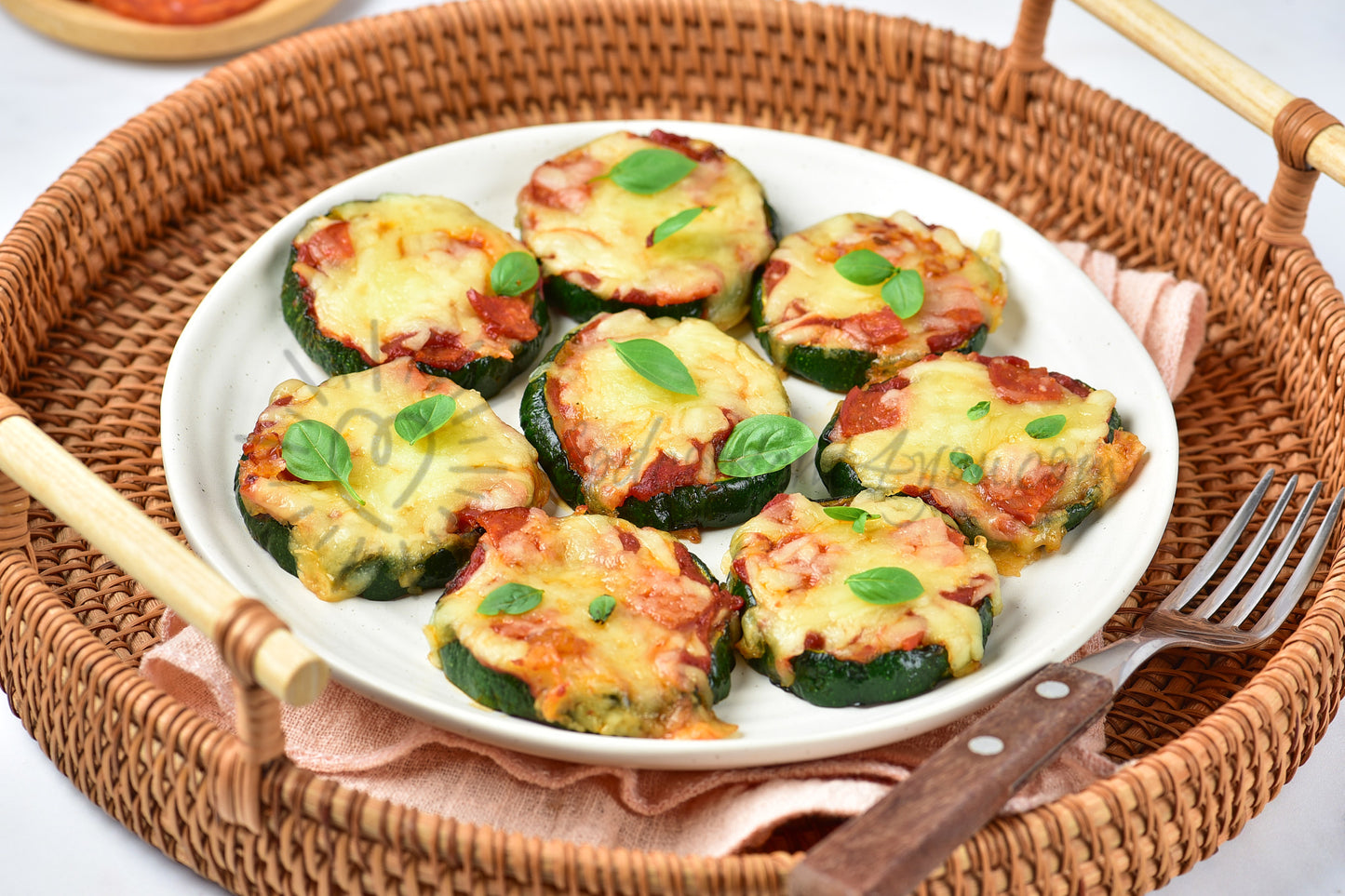 Zucchini Pizza Bites - Set 4 of 5