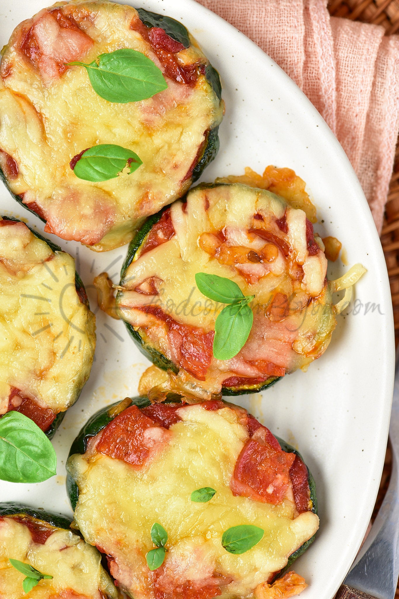 Zucchini Pizza Bites - Set 4 of 5