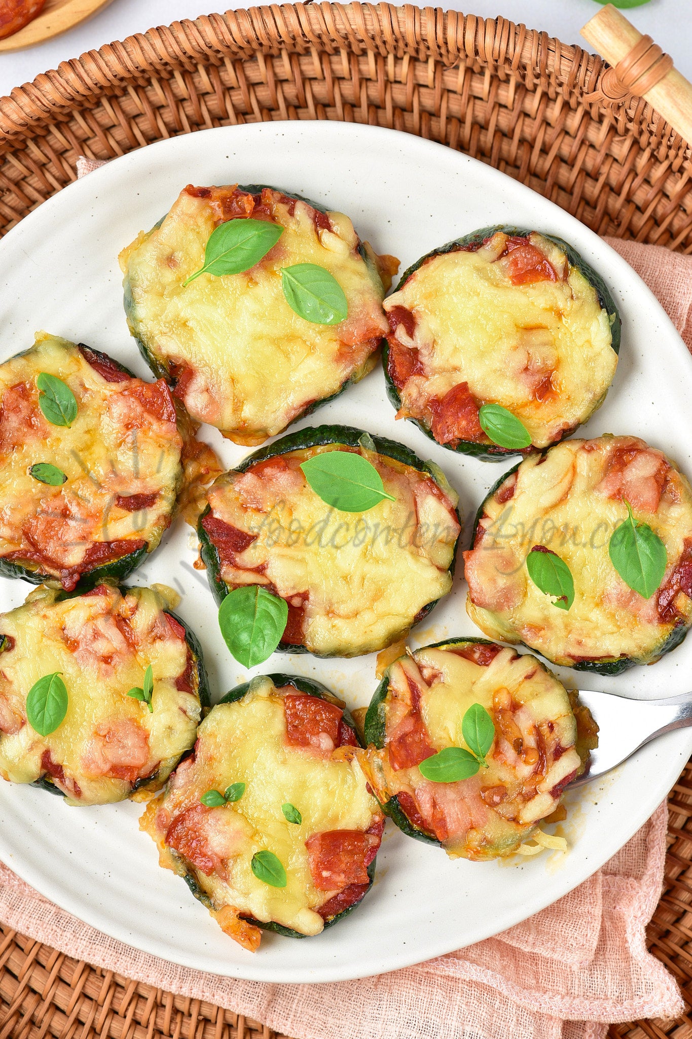 Zucchini Pizza Bites - Set 4 of 5