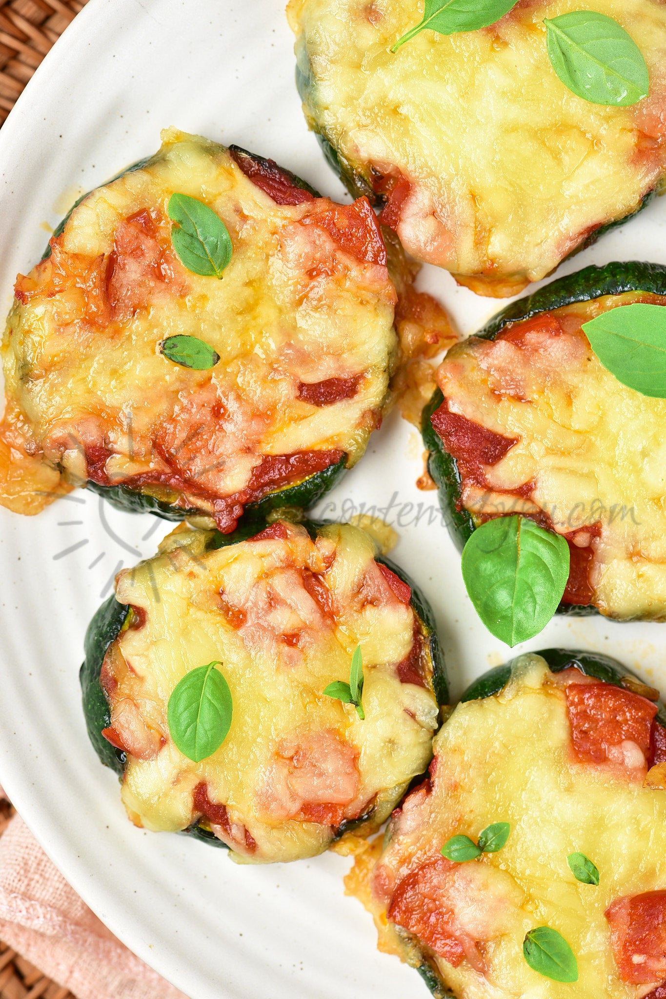 Zucchini Pizza Bites - Set 4 of 5