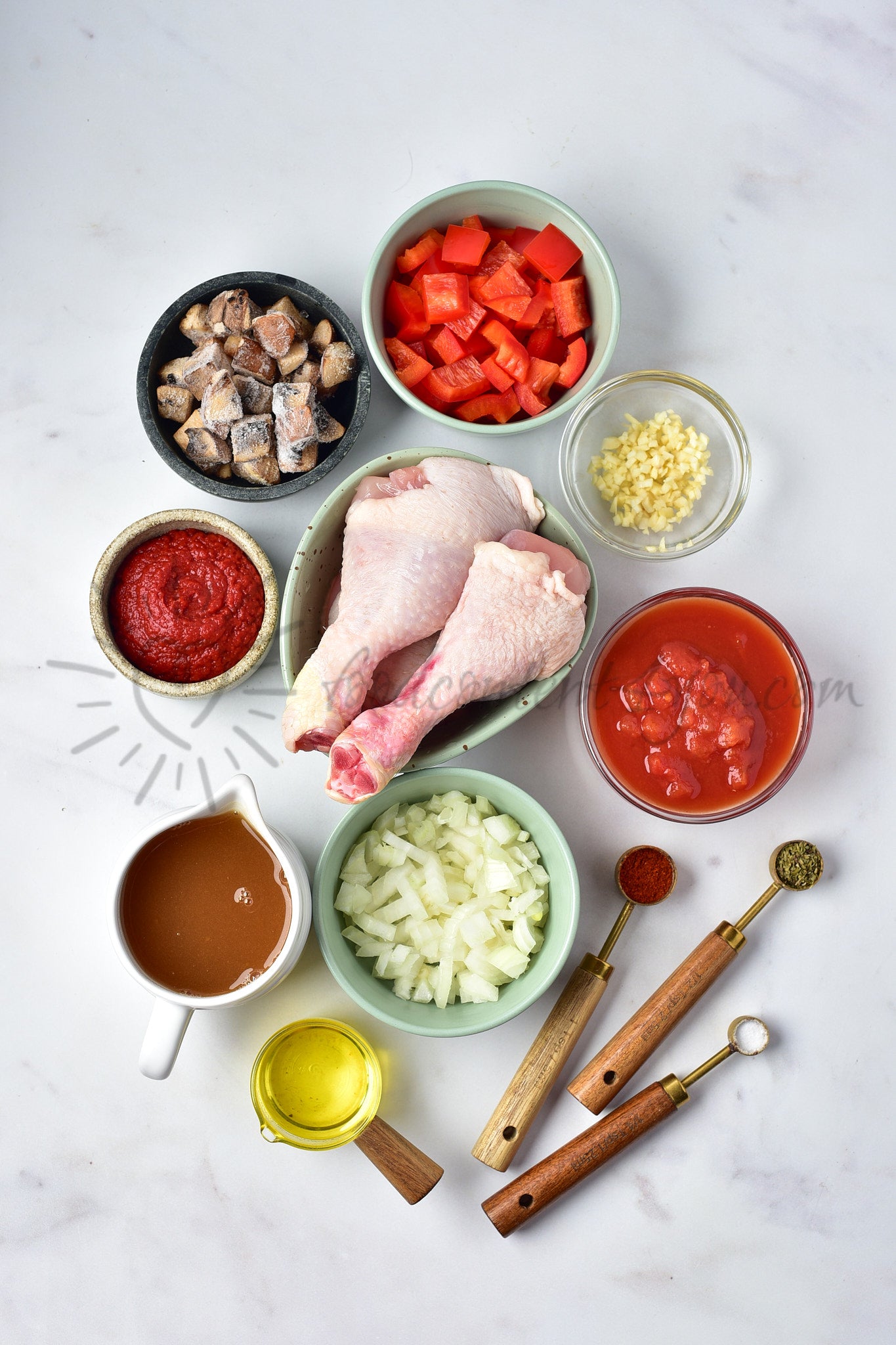 Crockpot Chicken Cacciatore - Set 4 of 5