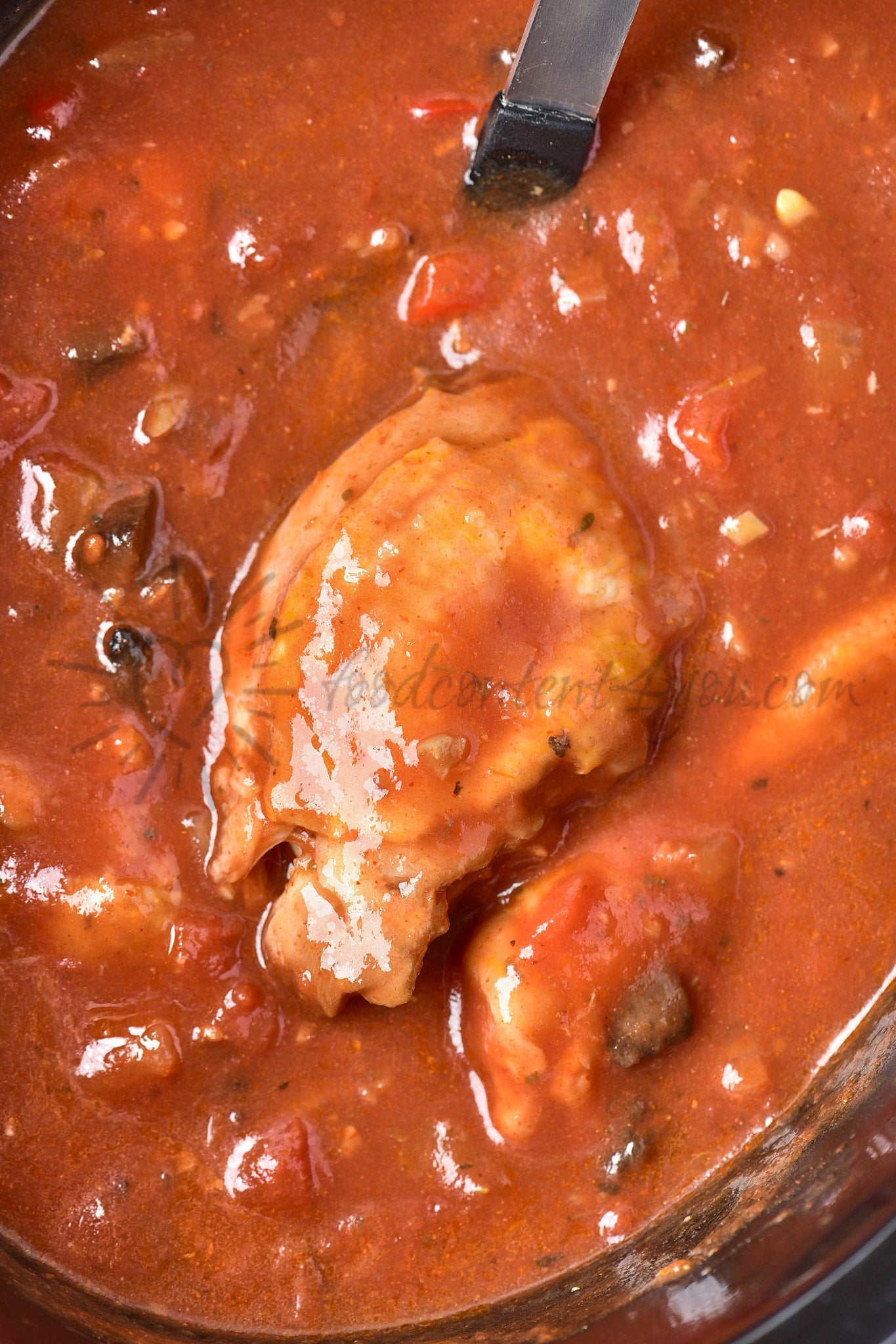 Crockpot Chicken Cacciatore - Set 5 of 5