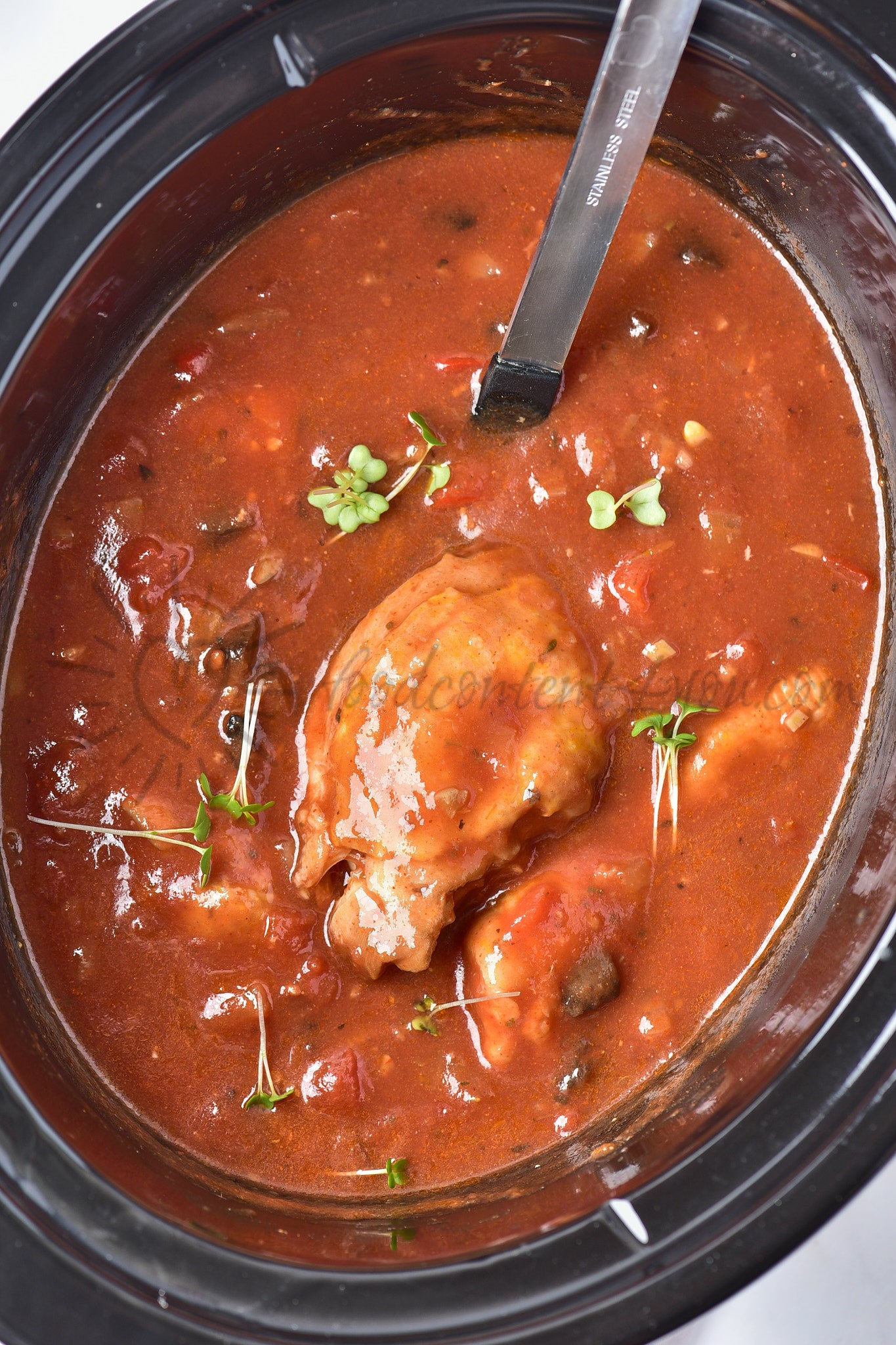 Crockpot Chicken Cacciatore - Set 5 of 5