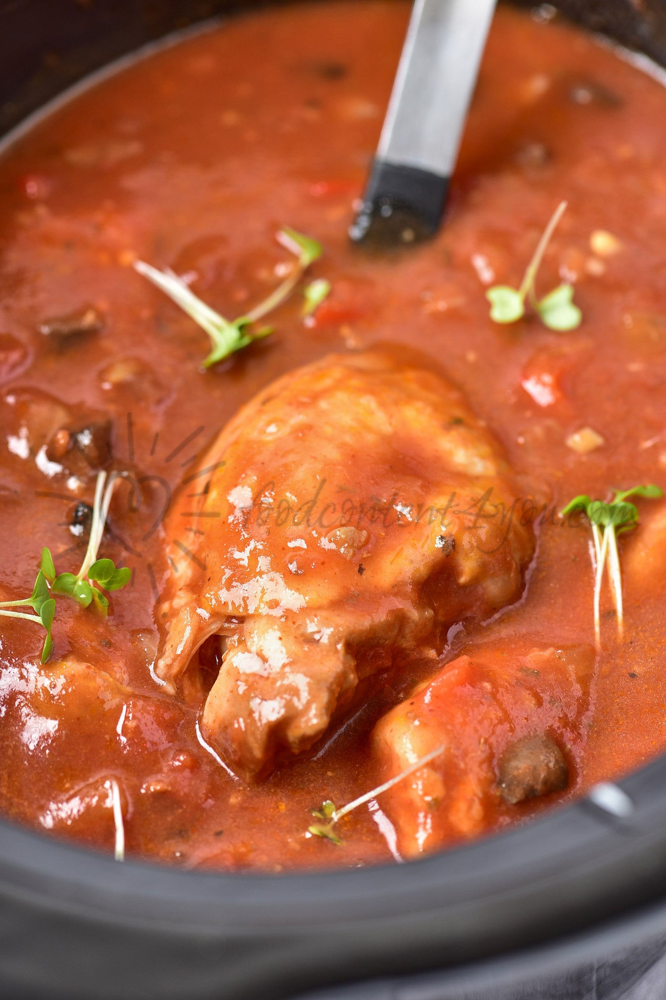 Crockpot Chicken Cacciatore - Set 5 of 5