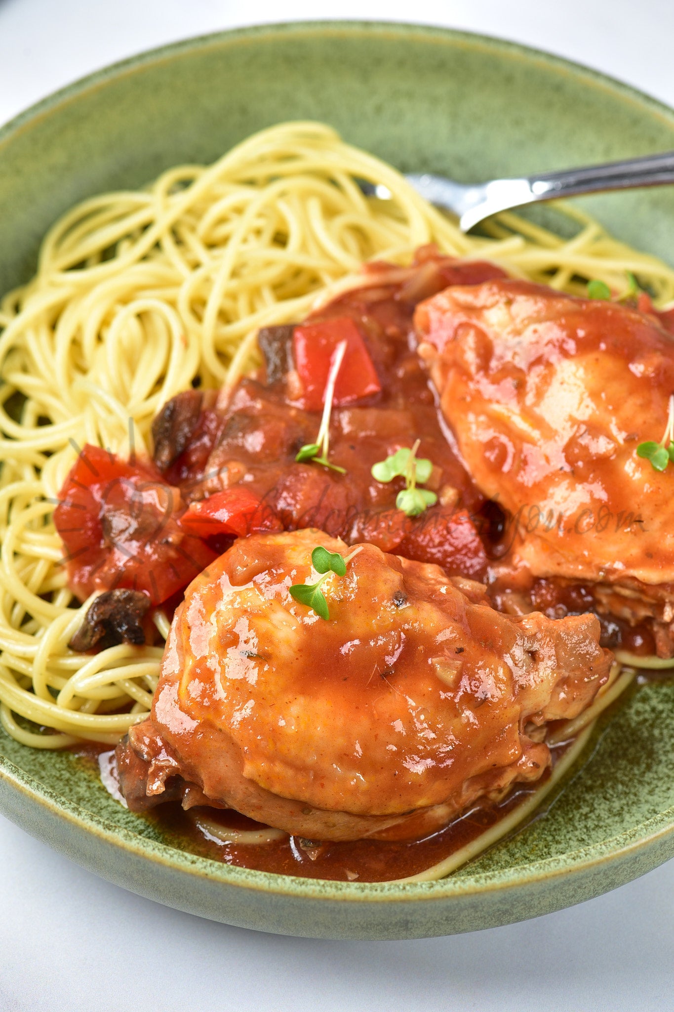 Crockpot Chicken Cacciatore - Set 5 of 5