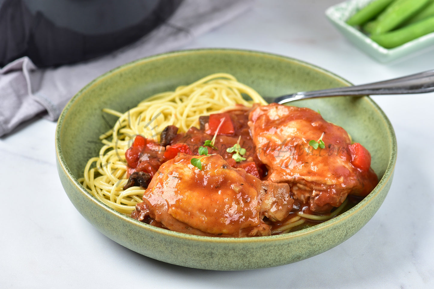 Crockpot Chicken Cacciatore - Set 5 of 5
