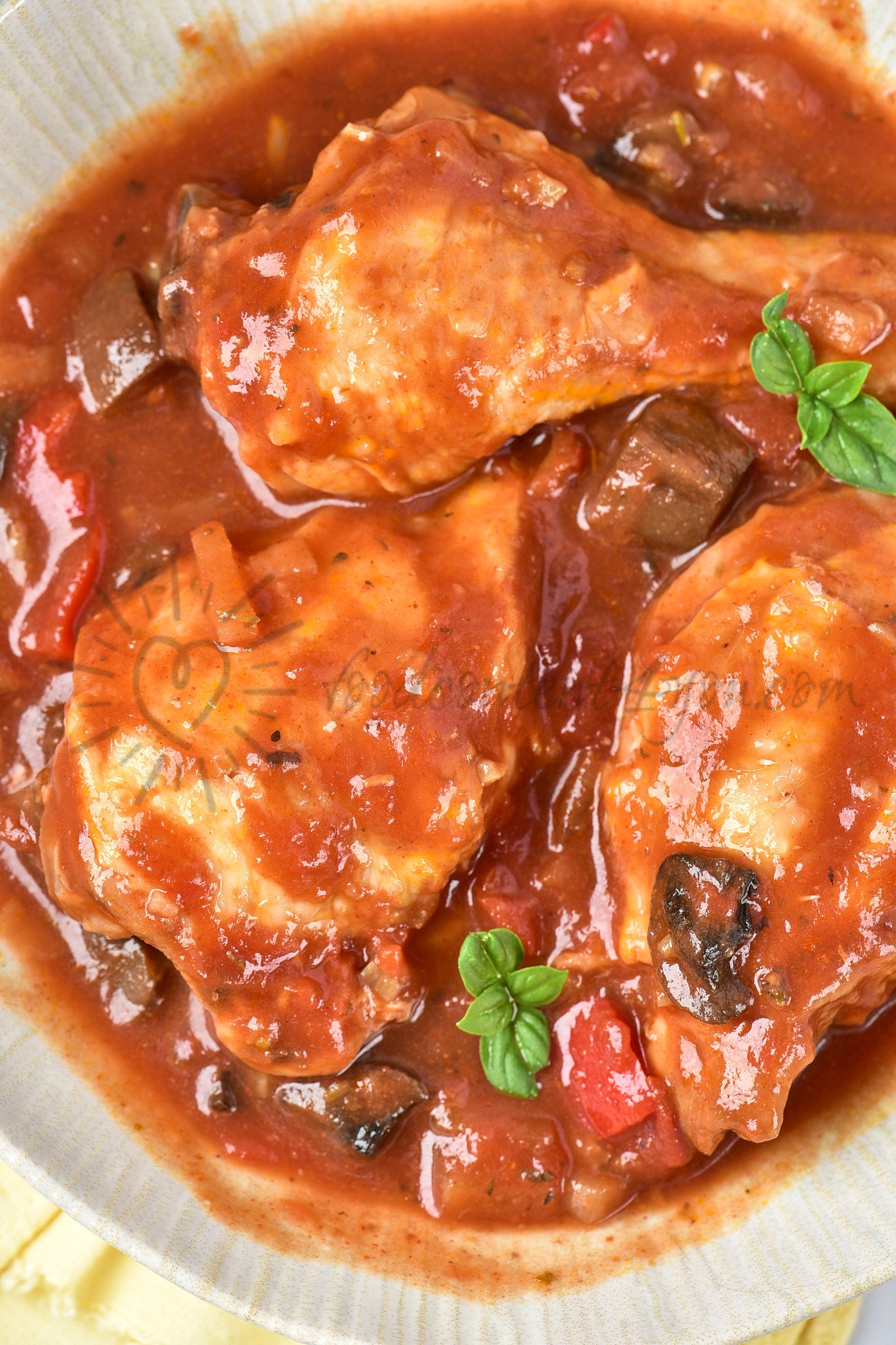 Crockpot Chicken Cacciatore - Set 2 of 5
