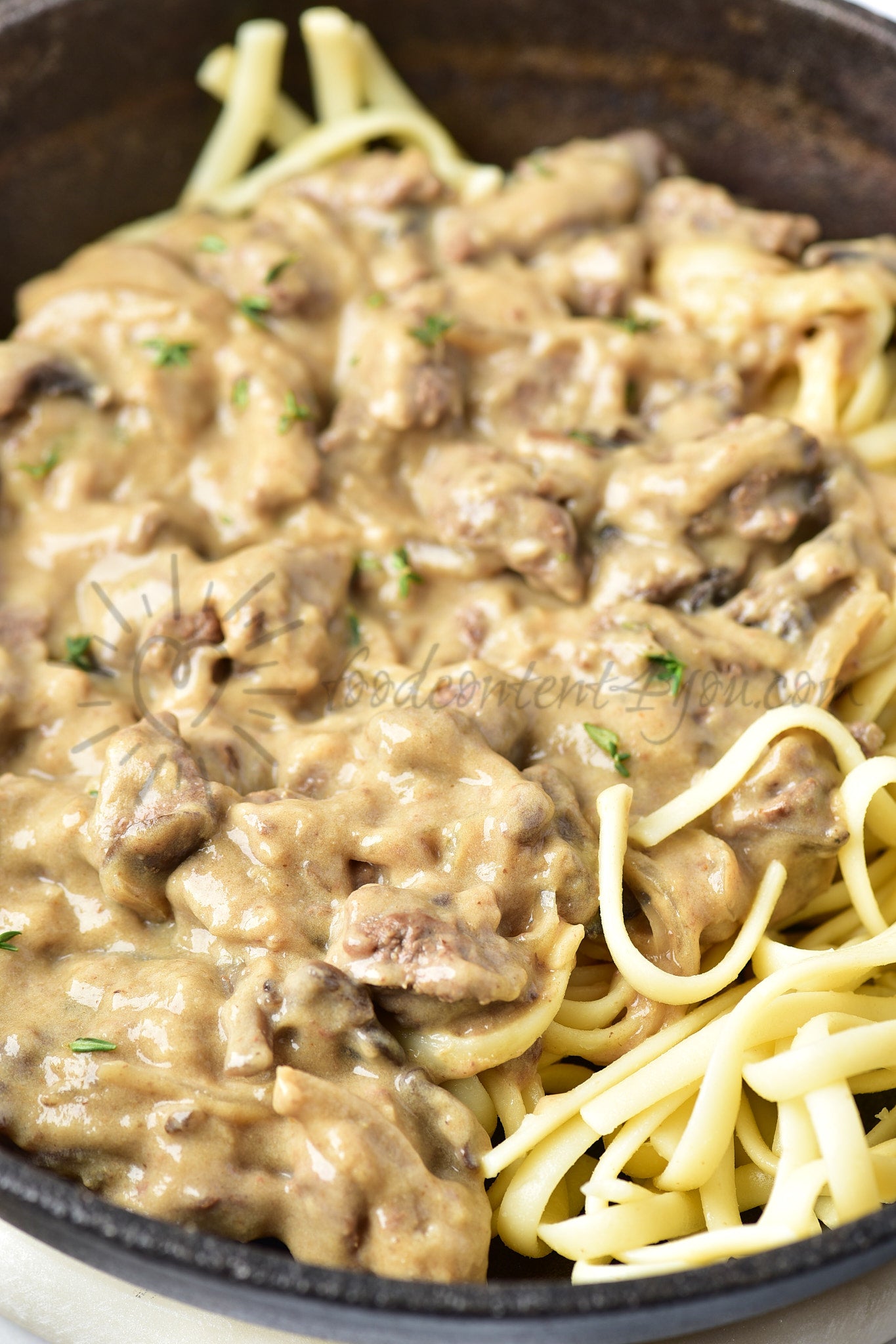 Venison Stroganoff - Set 5 of 5