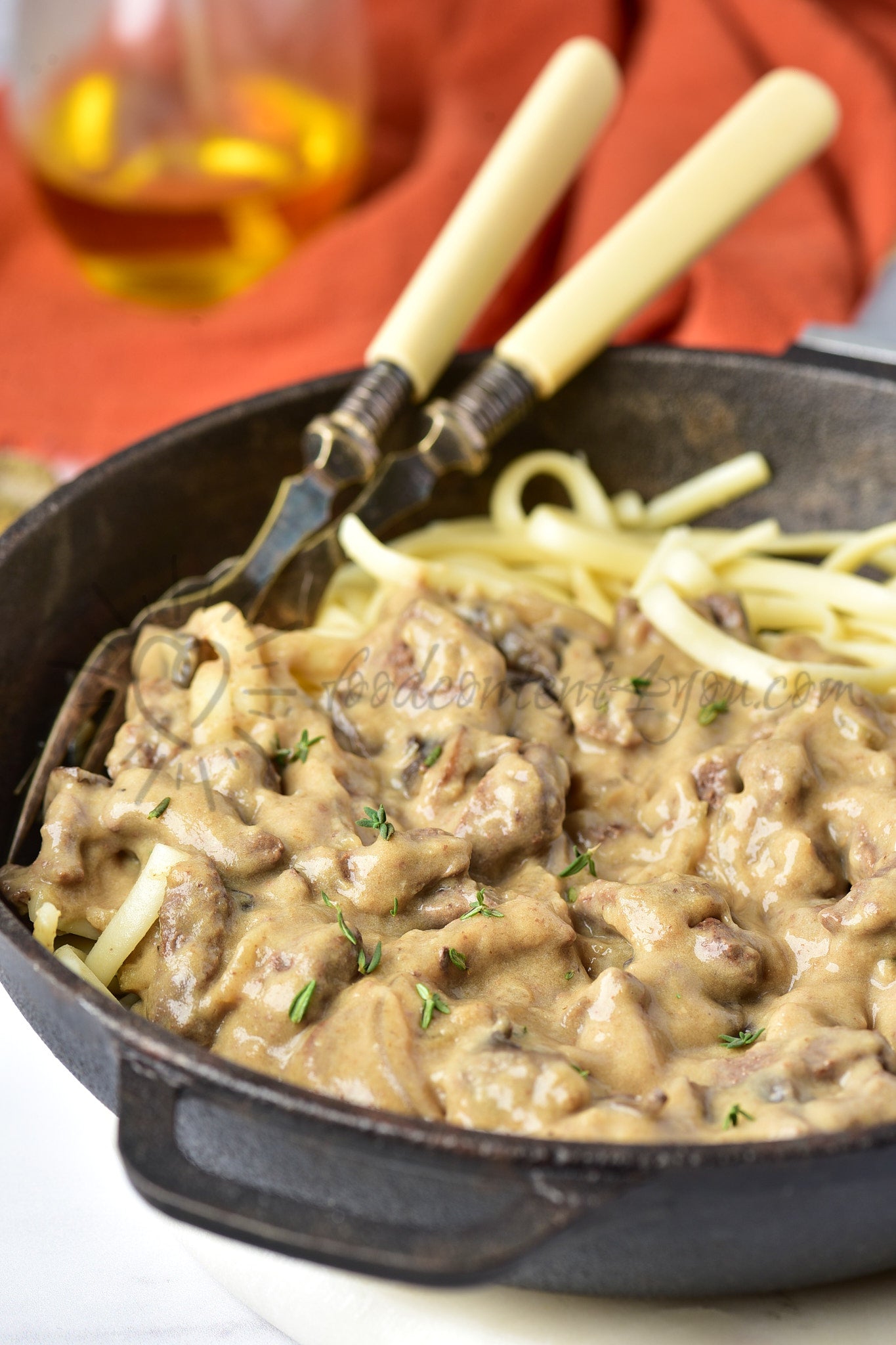 Venison Stroganoff - Set 5 of 5