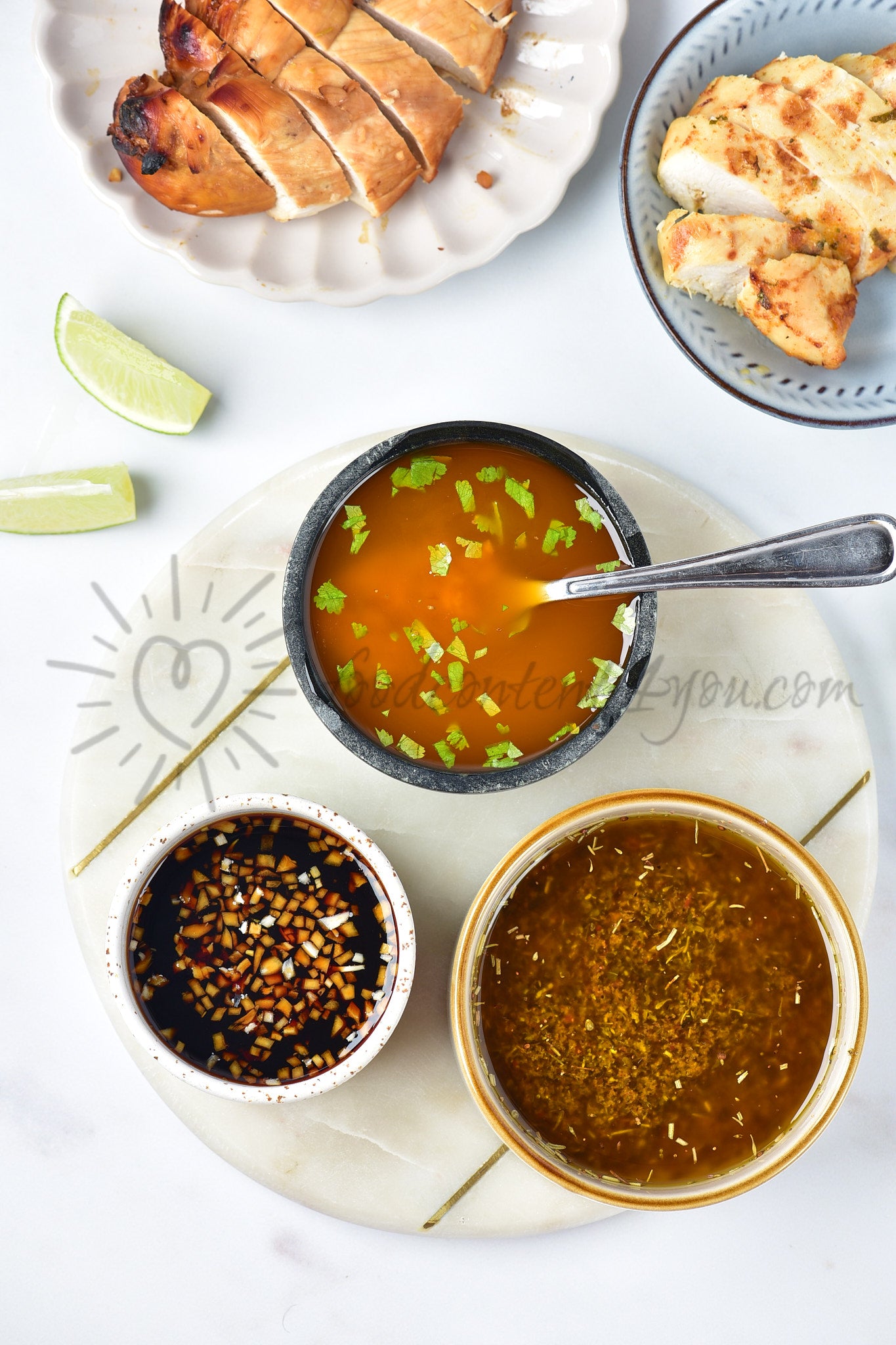 Easy Chicken Marinade (3 ways) - Set 1 of 5