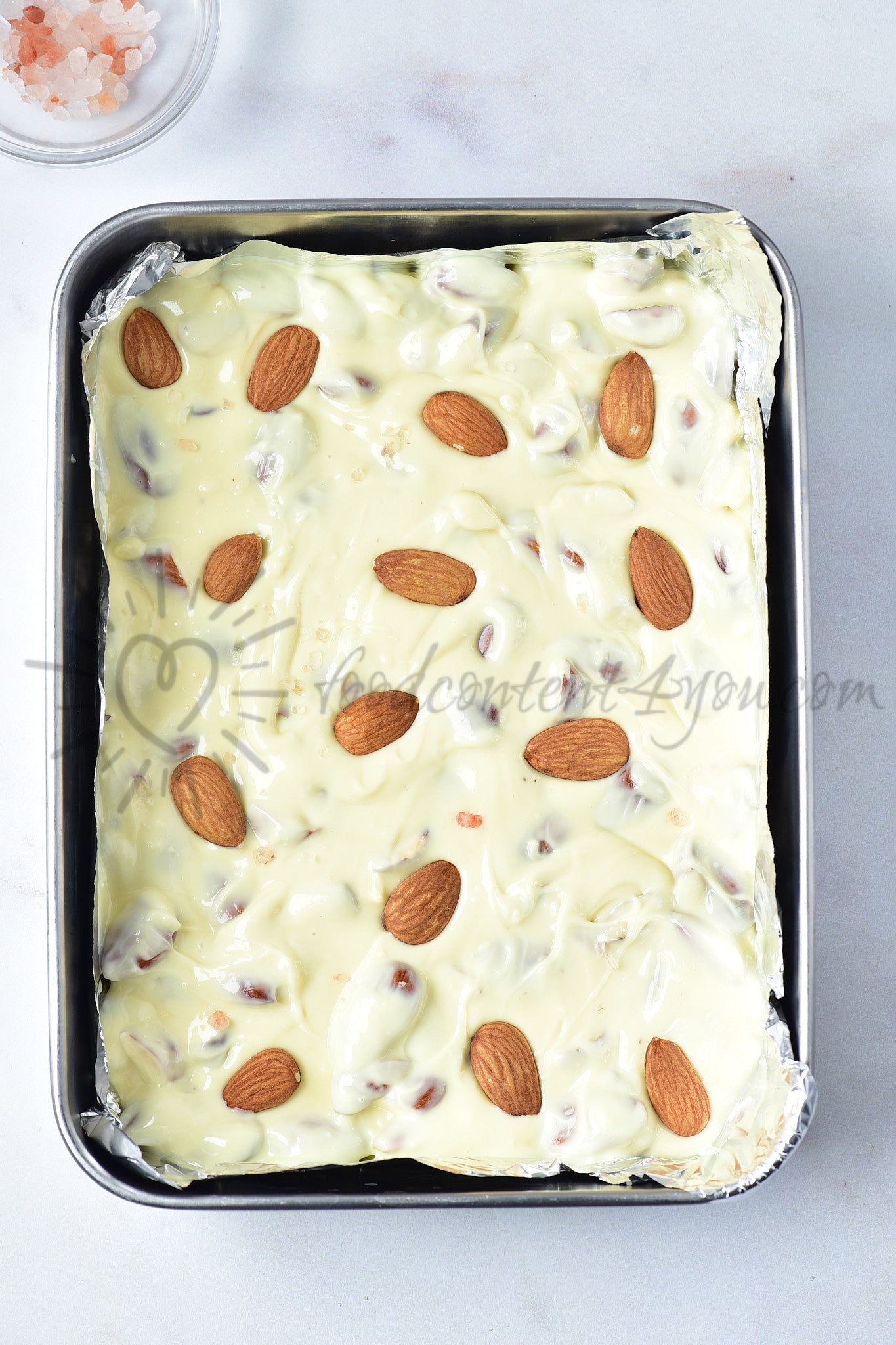 White Chocolate Almond Bark - Set 2 of 5