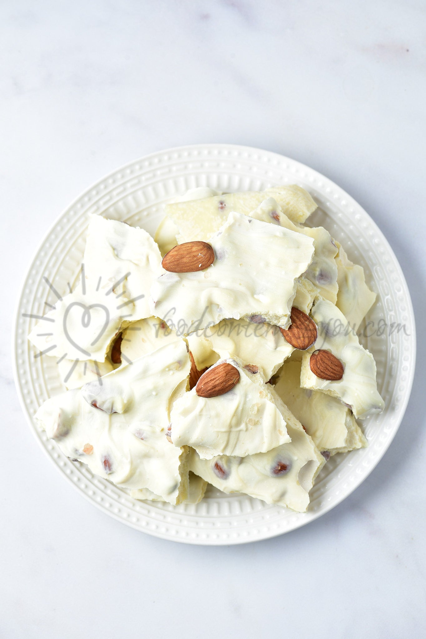 White Chocolate Almond Bark - Set 2 of 5