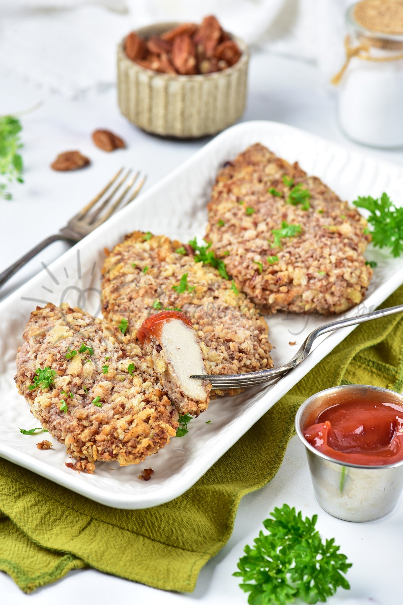 Air Fryer Pecan Crusted Chicken - Set 2 of 5