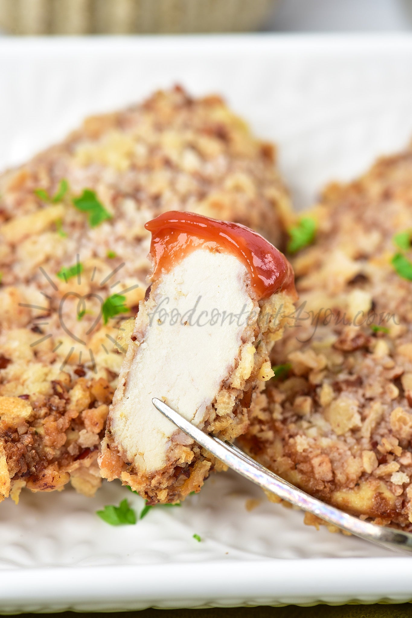 Air Fryer Pecan Crusted Chicken - Set 2 of 5