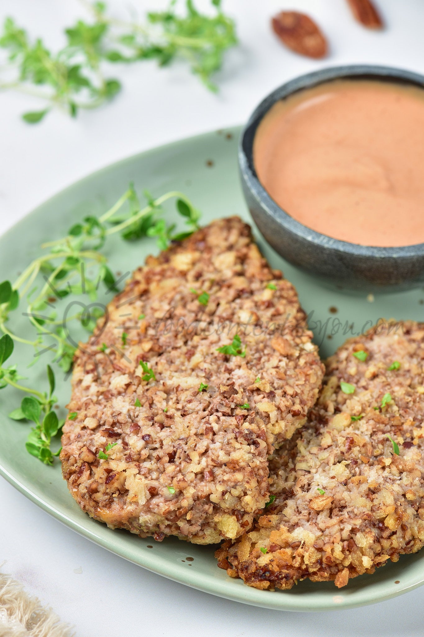 Air Fryer Pecan Crusted Chicken - Set 5 of 5