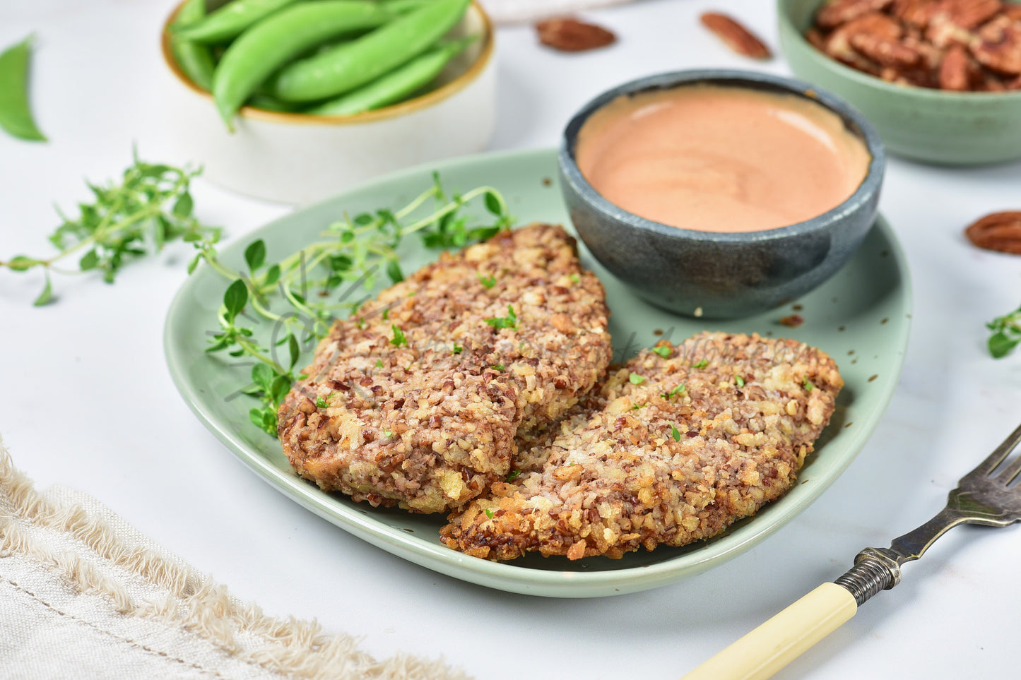 Air Fryer Pecan Crusted Chicken - Set 5 of 5