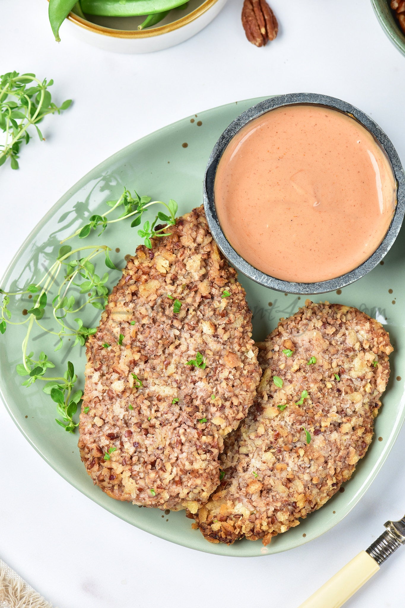 Air Fryer Pecan Crusted Chicken - Set 5 of 5