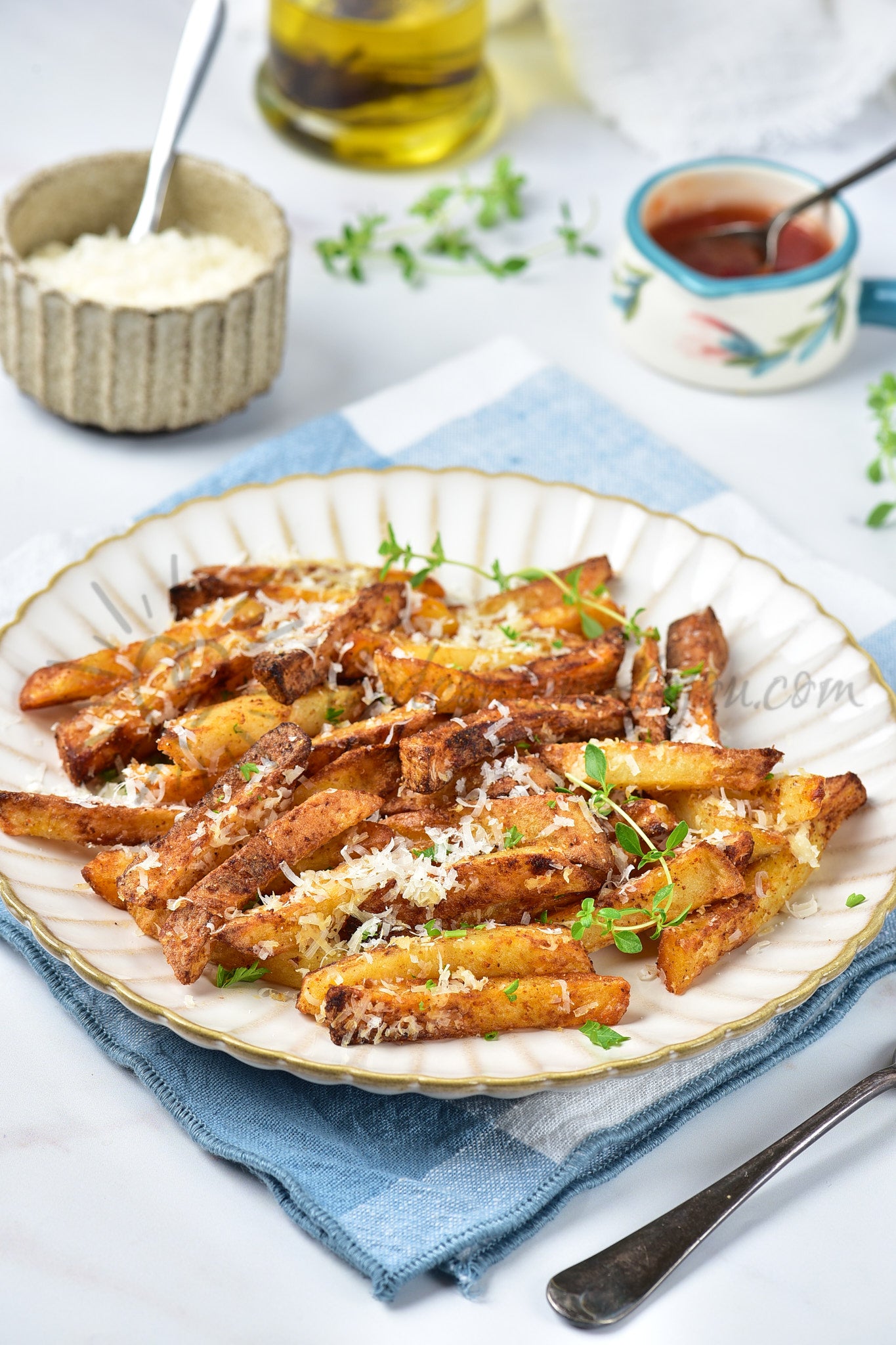 Air Fryer Parmesan Fries - Set 2 of 5