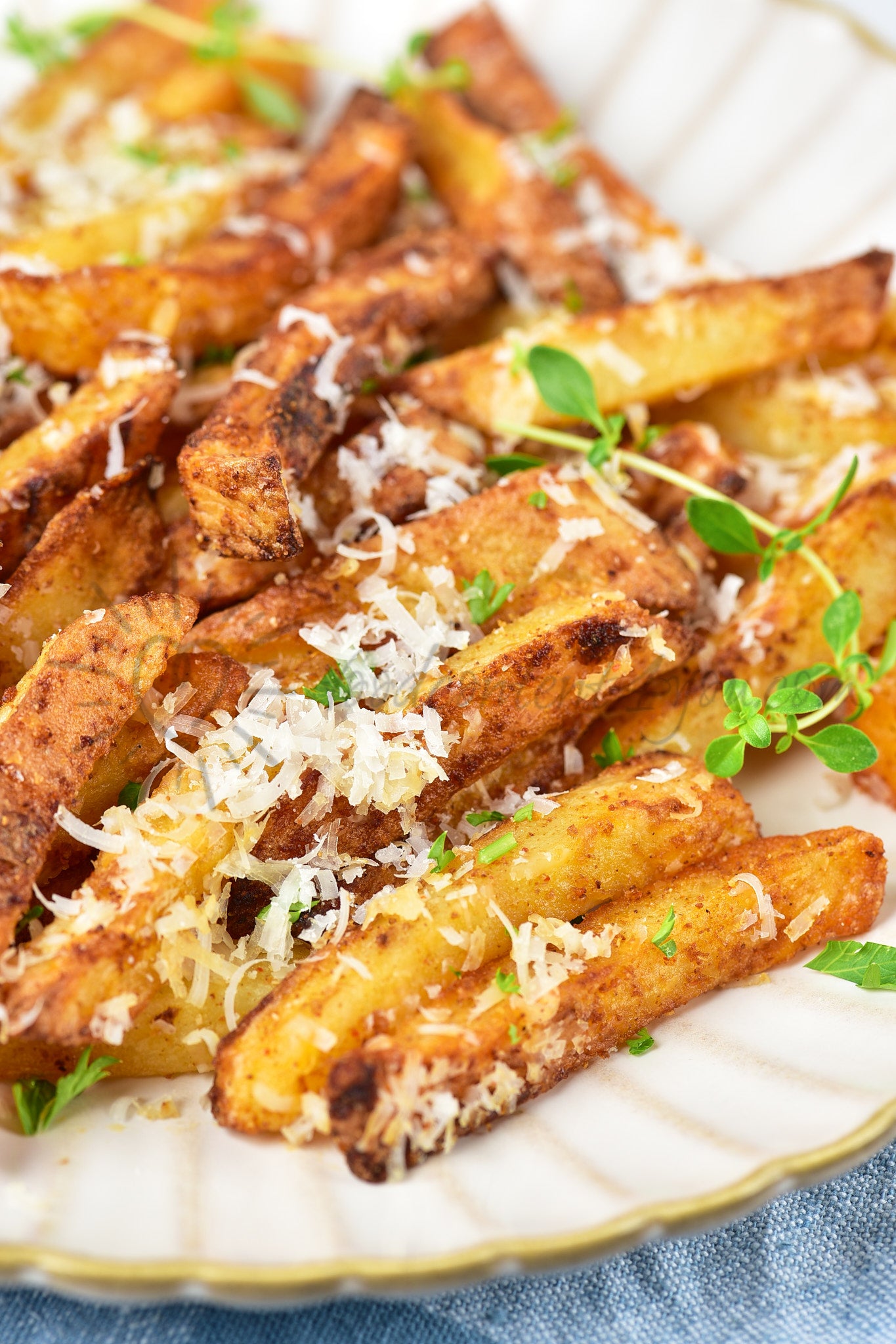 Air Fryer Parmesan Fries - Set 2 of 5