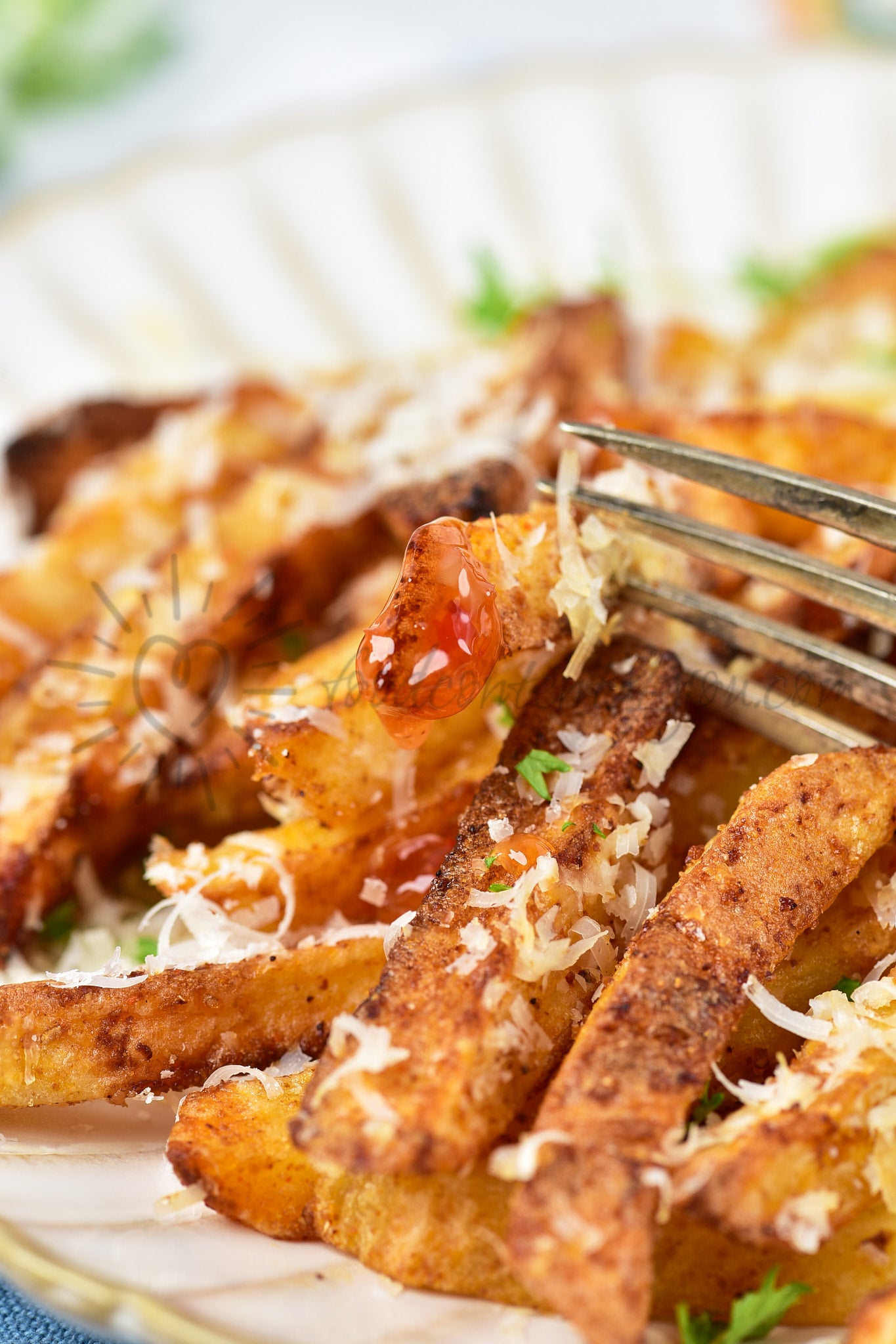 Air Fryer Parmesan Fries - Set 2 of 5