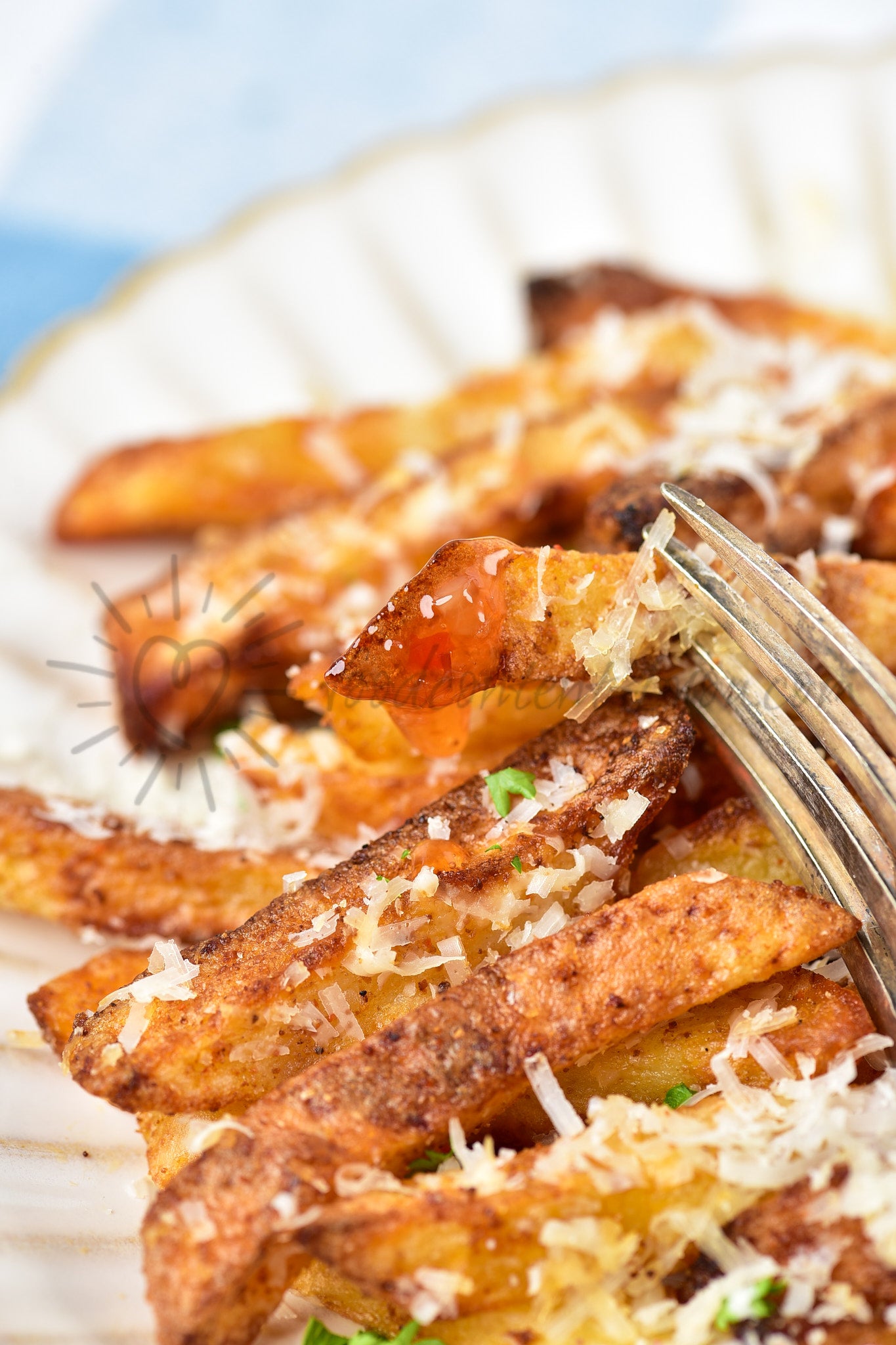 Air Fryer Parmesan Fries - Set 2 of 5