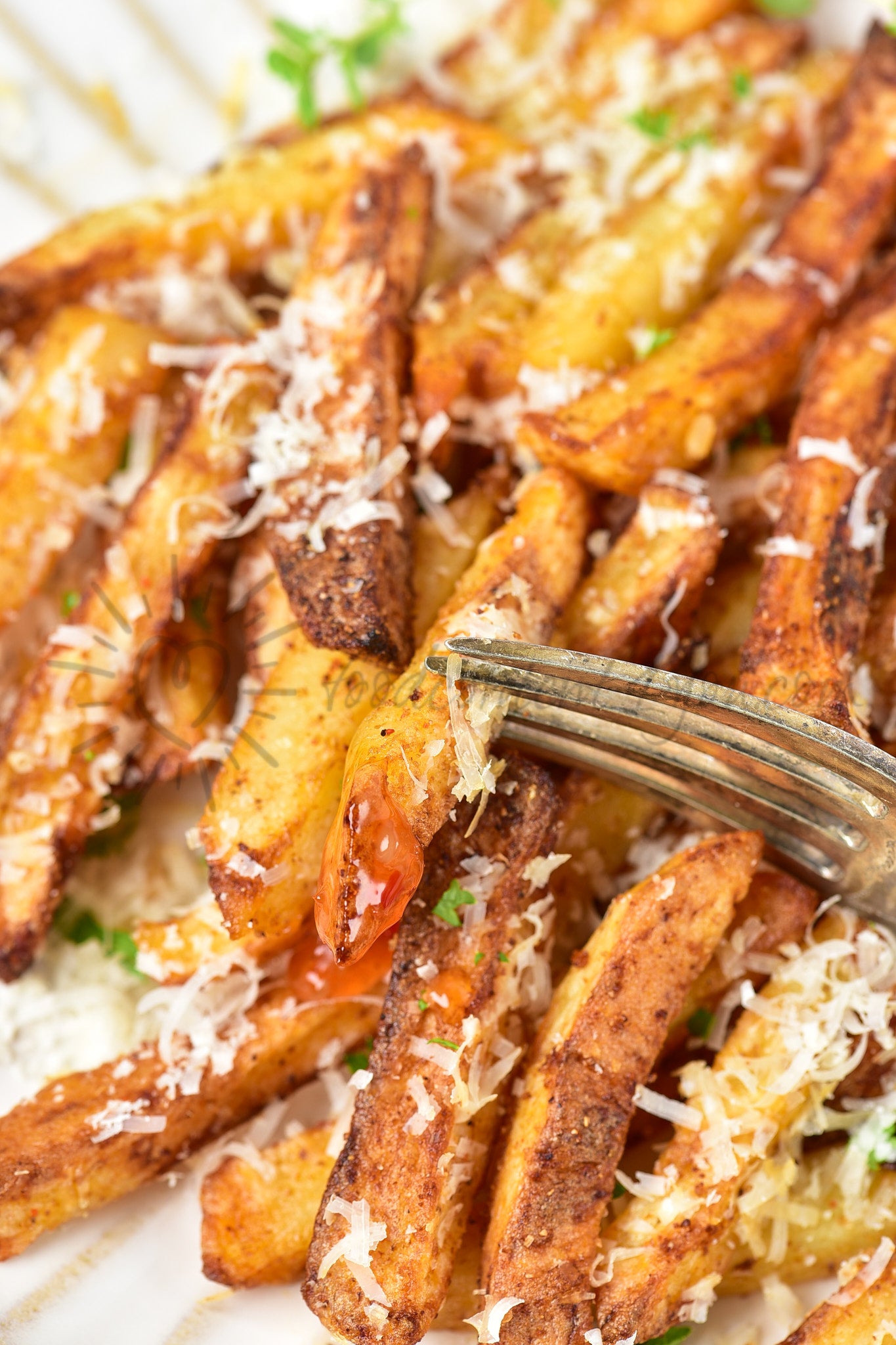 Air Fryer Parmesan Fries - Set 2 of 5