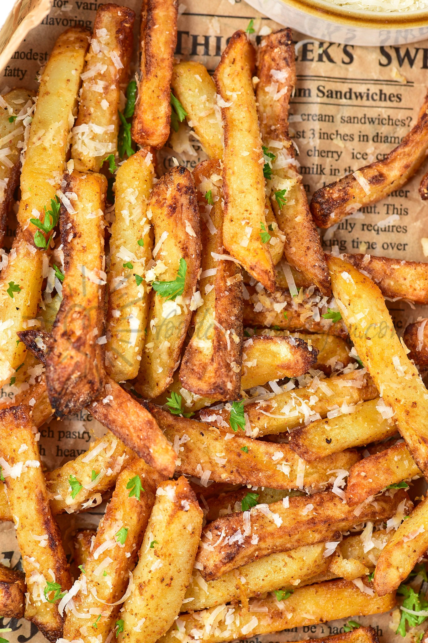 Air Fryer Parmesan Fries - Set 4 of 5